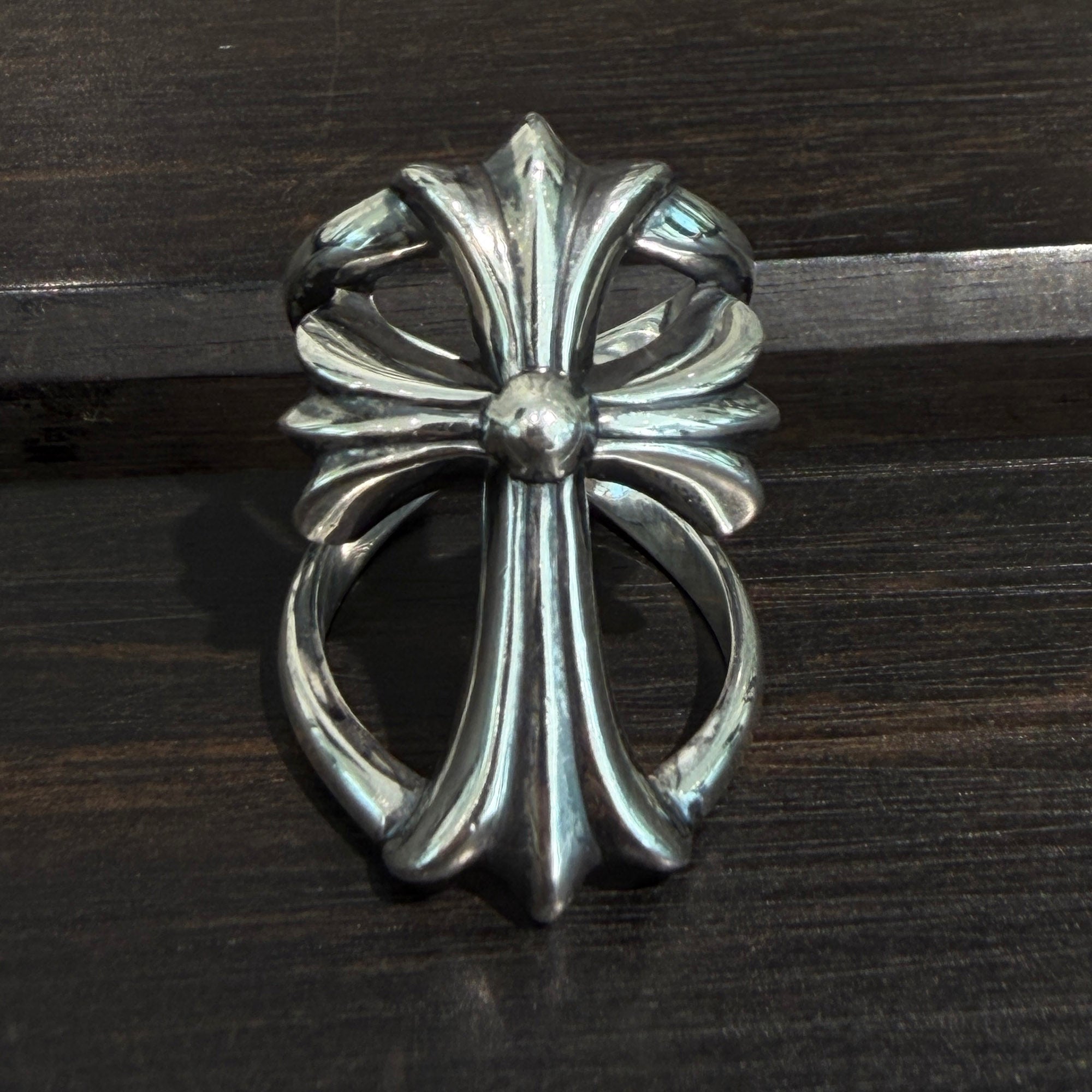 CHROME HEARTS Infinity CRS Ring Size 約20号 クロムハーツ インフィニティークロス リング サイズ約20号