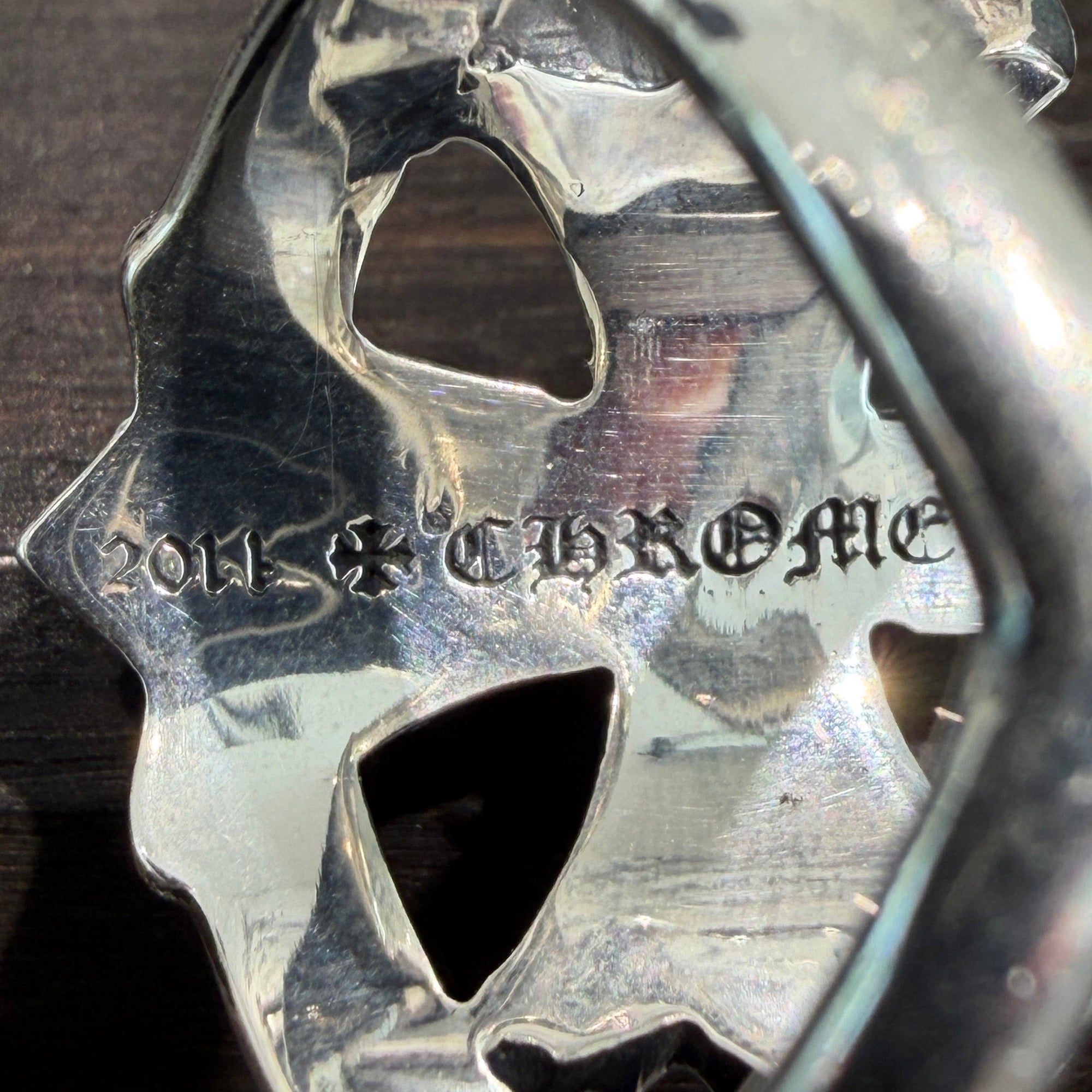 CHROME HEARTS Infinity CRS Ring Size 約20号 クロムハーツ インフィニティークロス リング サイズ約20号
