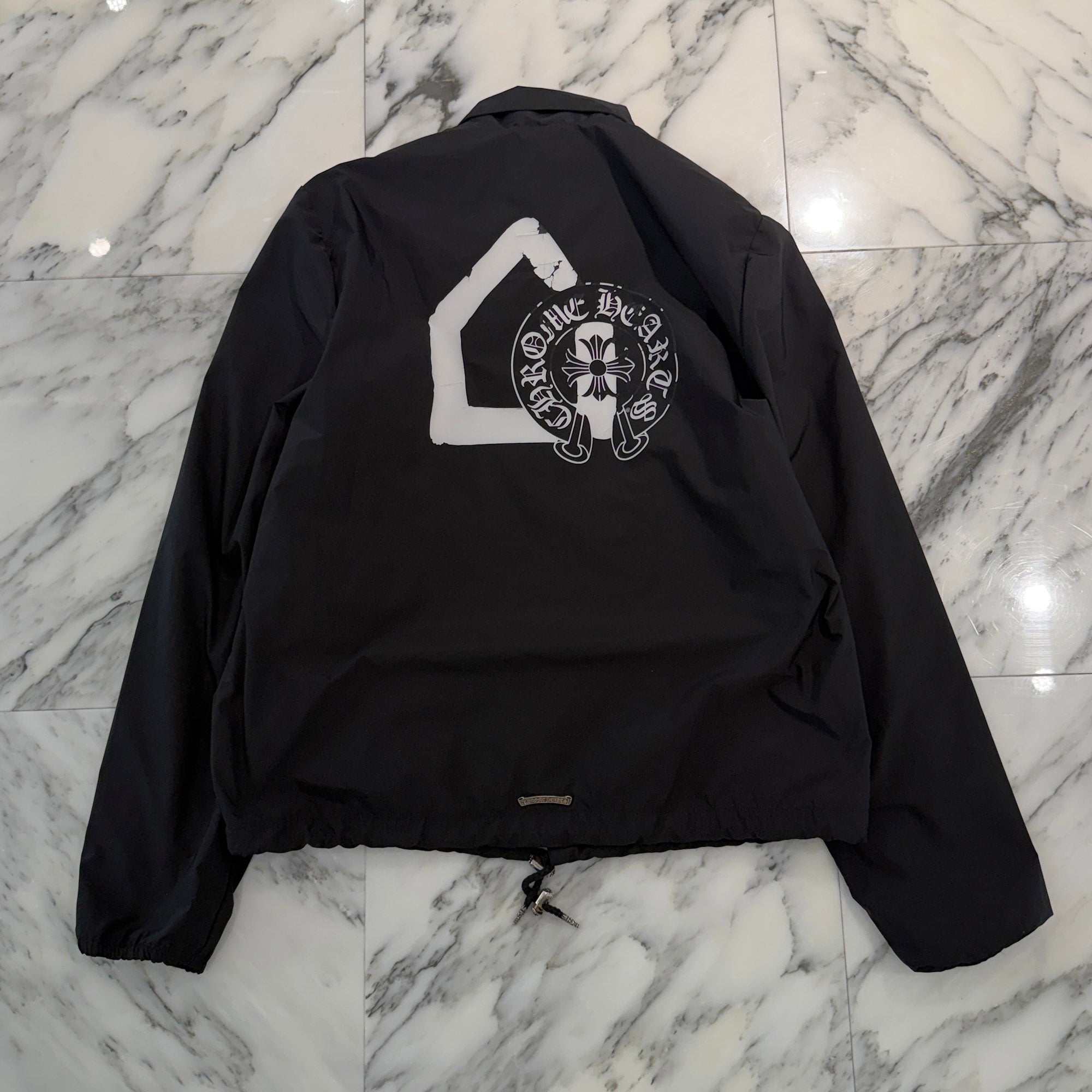 CHROME HEARTS × COMME des GARCONS Dover Street Market Varsity Coach Jacket Size L クロムハーツ × コムデギャルソン ドーバーストリート マーケット バーシティ コーチジャケット サイズL