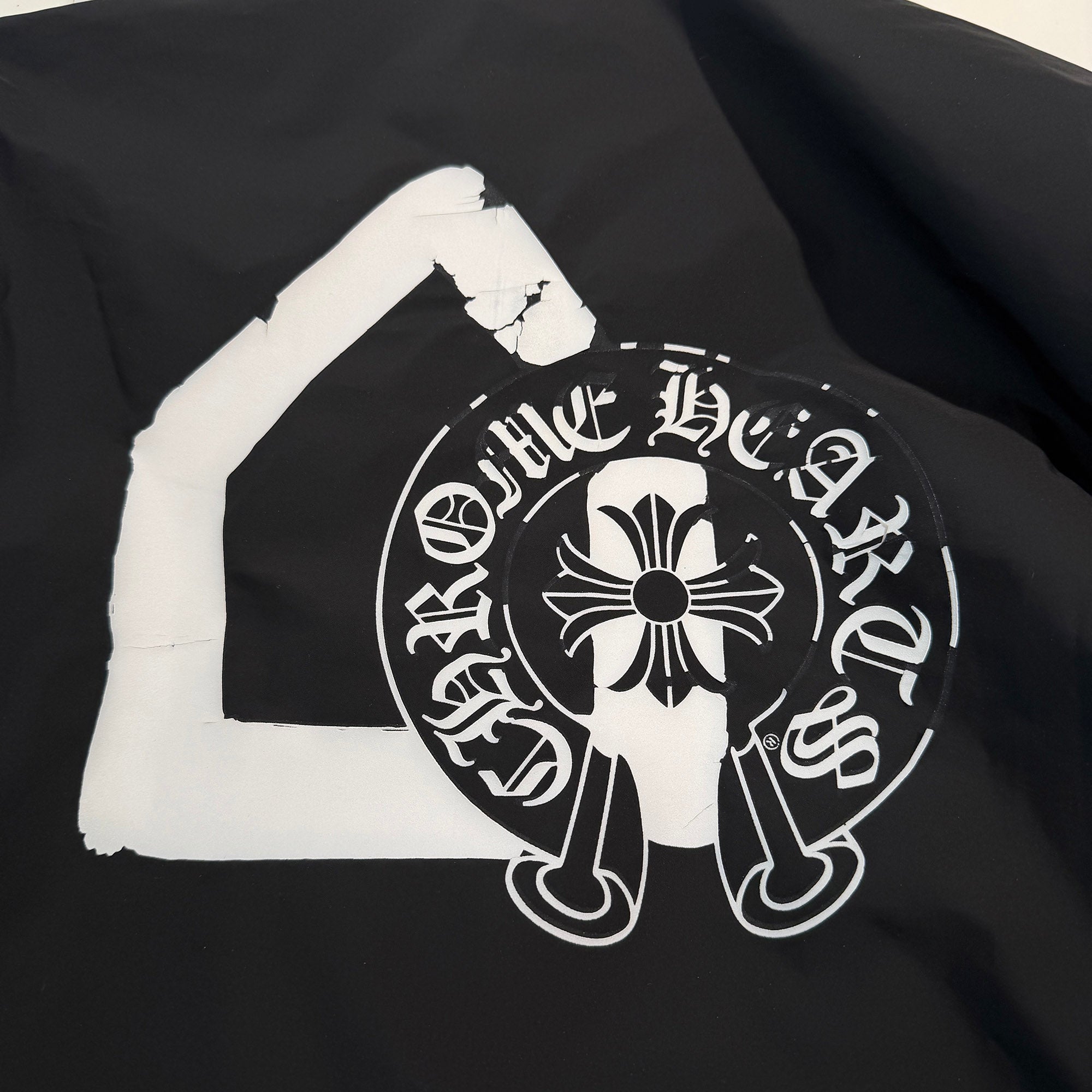 CHROME HEARTS × COMME des GARCONS Dover Street Market Varsity Coach Jacket Size L クロムハーツ × コムデギャルソン ドーバーストリート マーケット バーシティ コーチジャケット サイズL