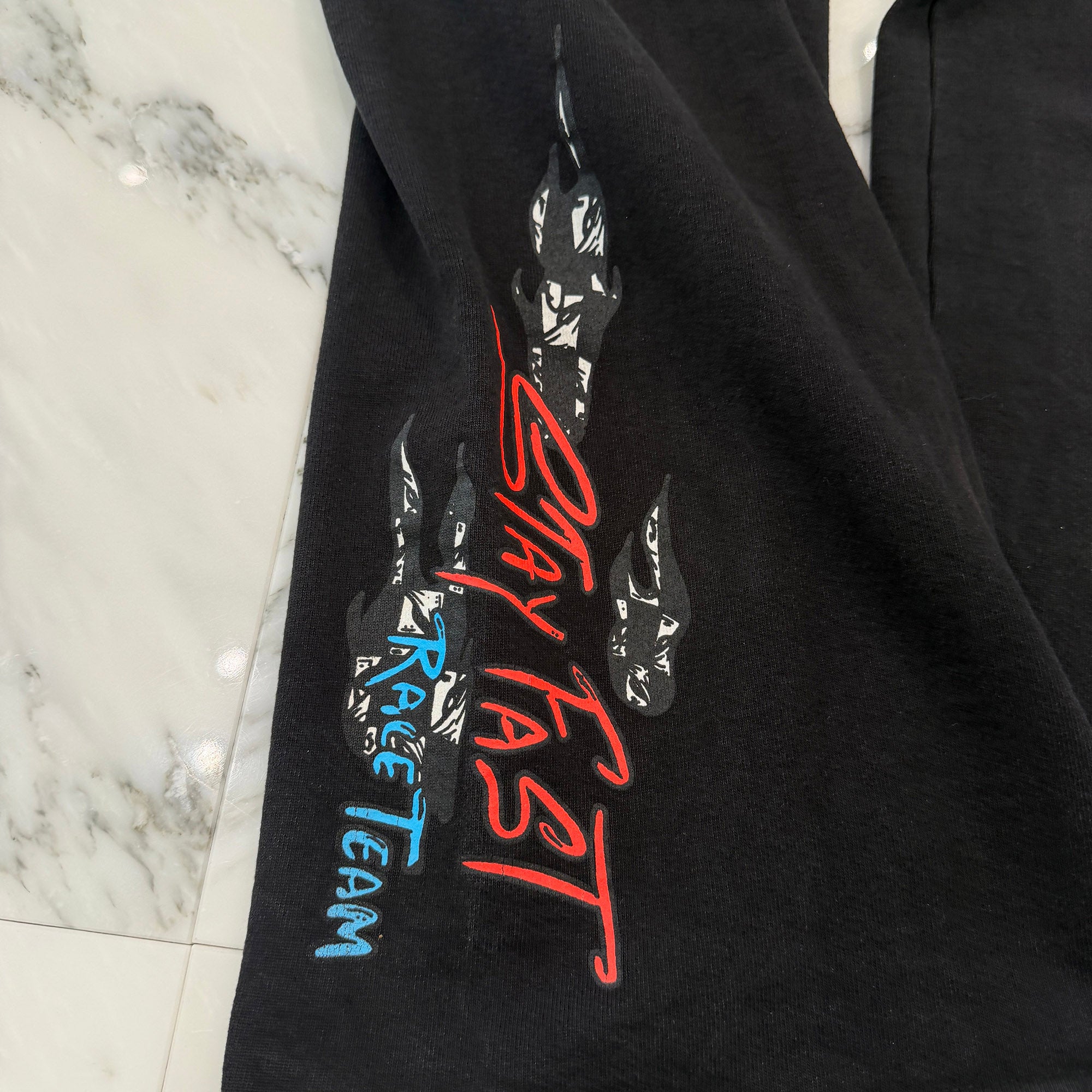 CHROME HEARTS × MATTY BOY PPO STAY FAST RACE TEAM Cargo Sweat Pants Size L クロムハーツ × マッティボーイ ステイファスト レースチーム カーゴ スウェットパンツ サイズL