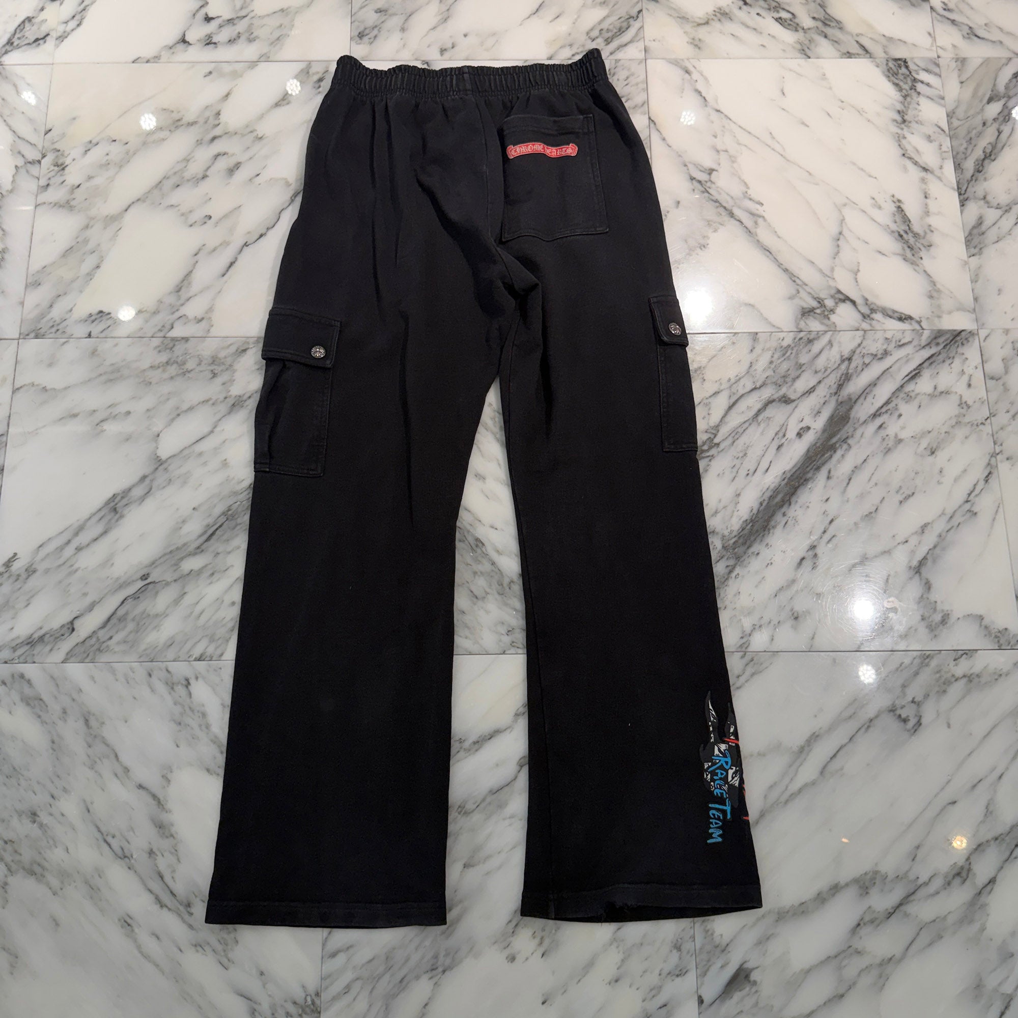 CHROME HEARTS × MATTY BOY PPO STAY FAST RACE TEAM Cargo Sweat Pants Size L クロムハーツ × マッティボーイ ステイファスト レースチーム カーゴ スウェットパンツ サイズL