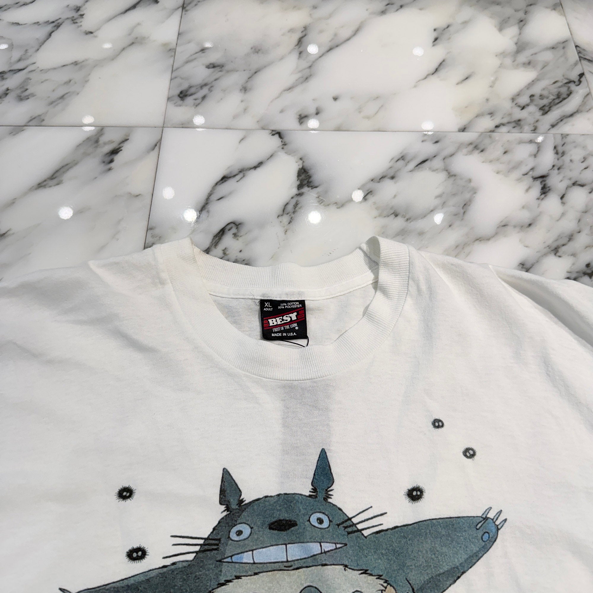 Vintage 90's KIMONO MY HOUSE "My Neighbor Totoro" FRUIT OF THE LOOM S/S Tee Size XL ヴィンテージ 90's キモノ・マイ・ハウス "となりのトトロ" フルーツ オブ ザ ルーム社製 Tシャツ サイズXL