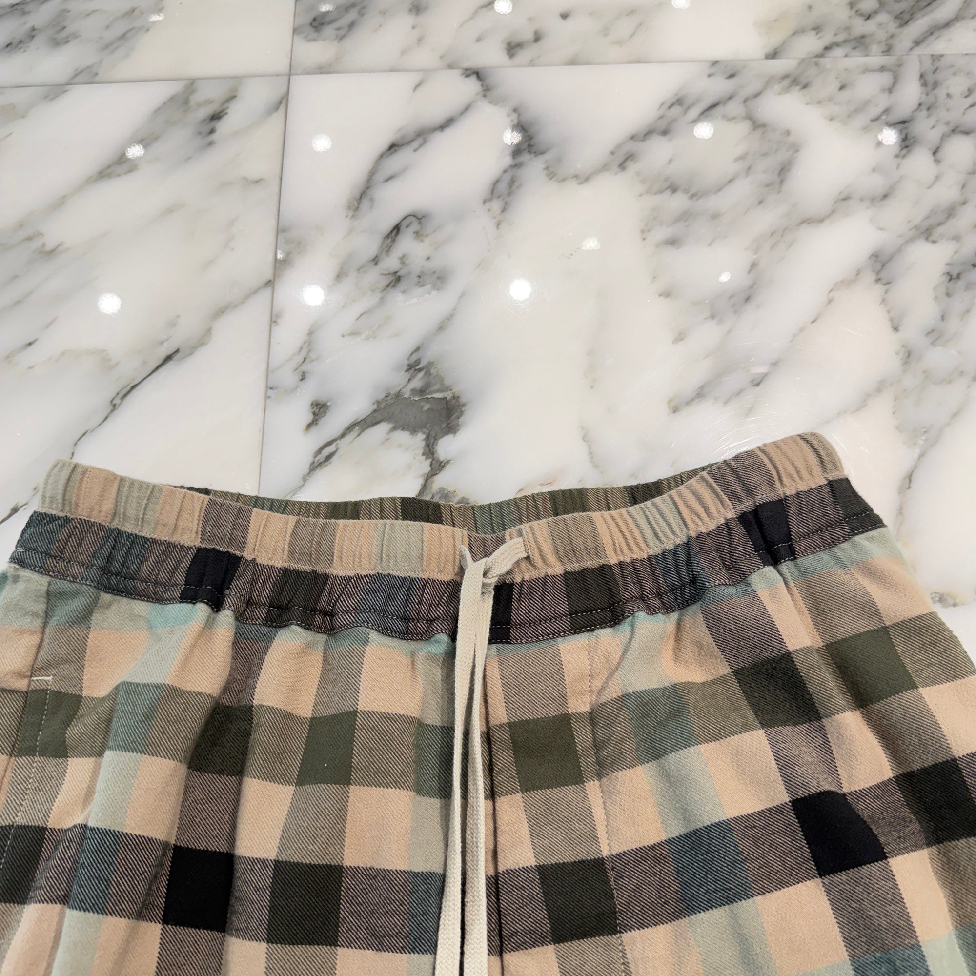 Rick Owens 2022AW Penta Check Bermuda Shorts RU02B2384-CP Size 36 リックオウェンス ペンタ チェック バミューダショーツ サイズ36