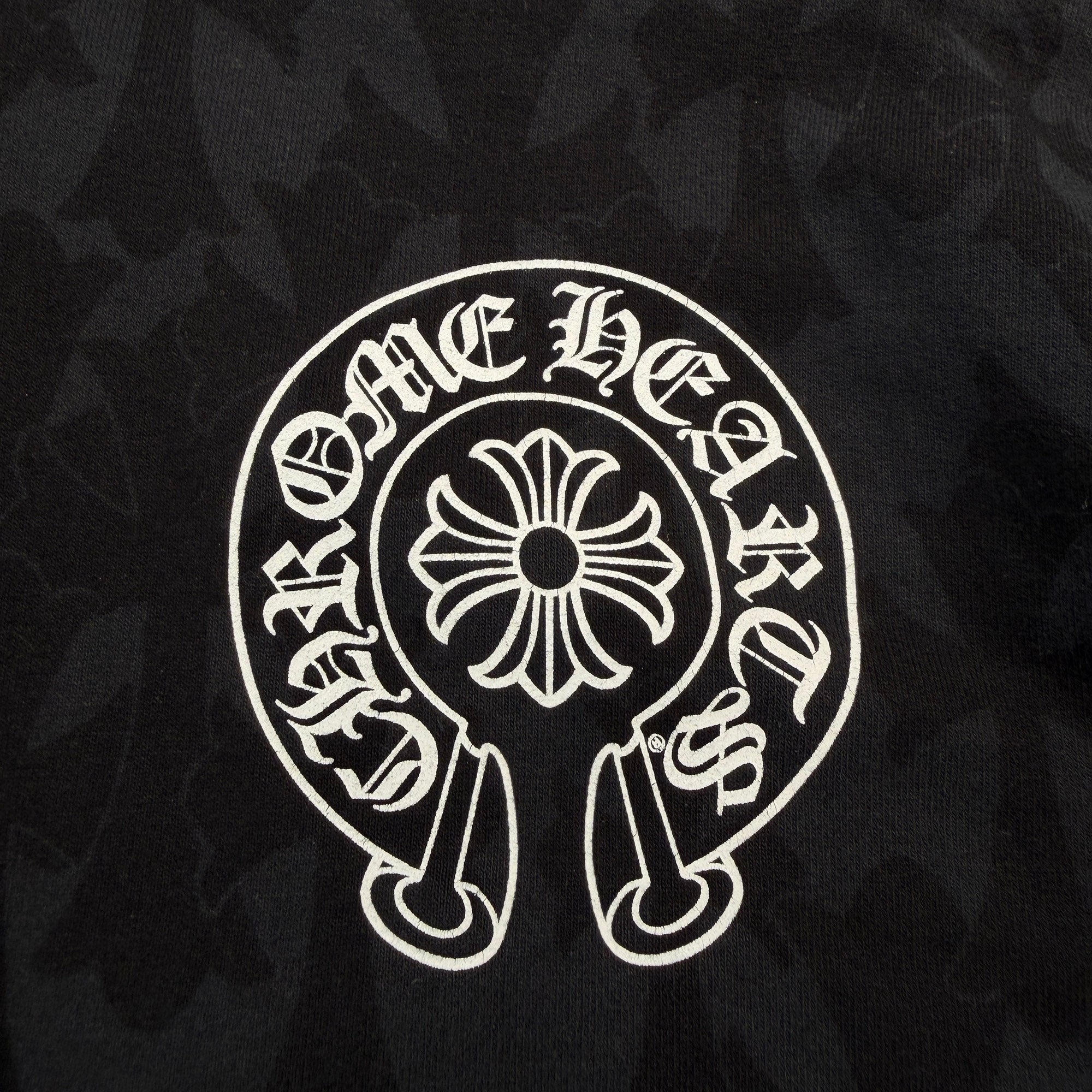 CHROME HEARTS 2024SS Graveyard Cemetery Cross Pullover Hoodie Size M クロムハーツ グレイブヤード セメタリークロス プルオーバーフーディ サイズM