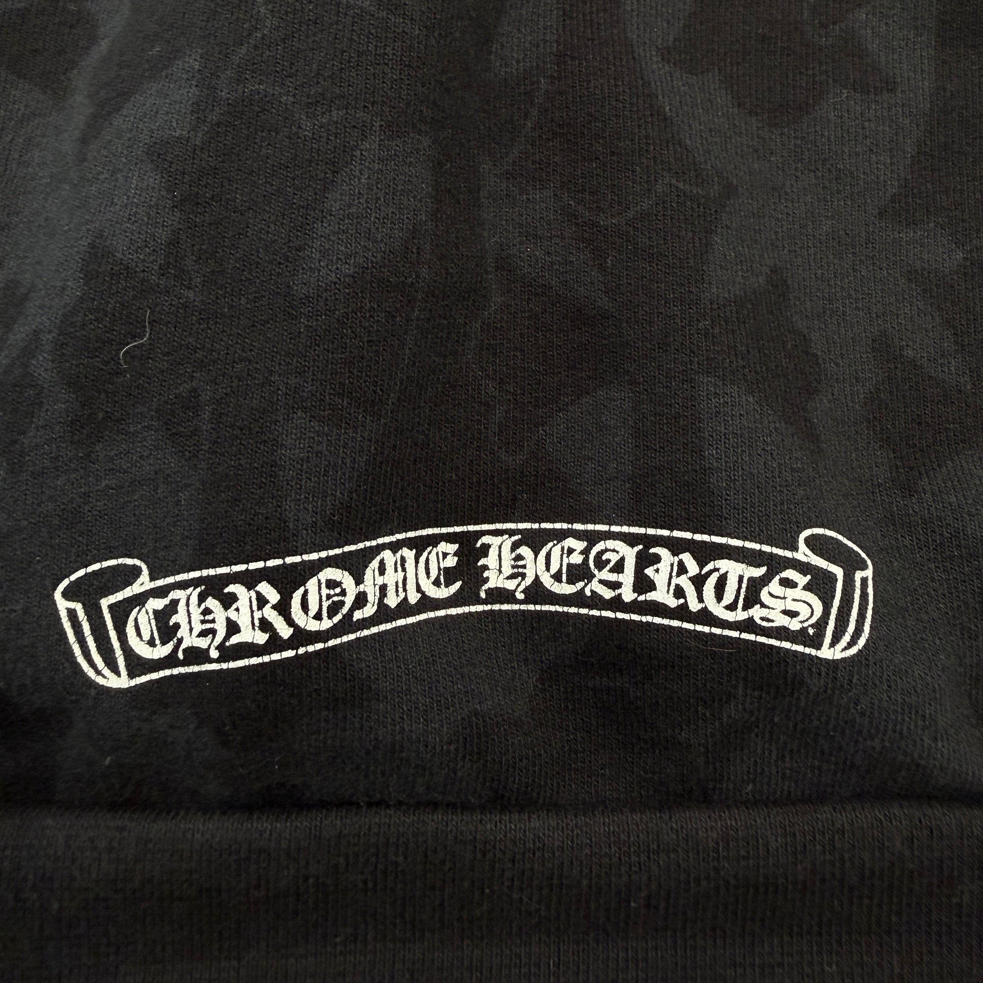 CHROME HEARTS 2024SS Graveyard Cemetery Cross Pullover Hoodie Size M クロムハーツ グレイブヤード セメタリークロス プルオーバーフーディ サイズM