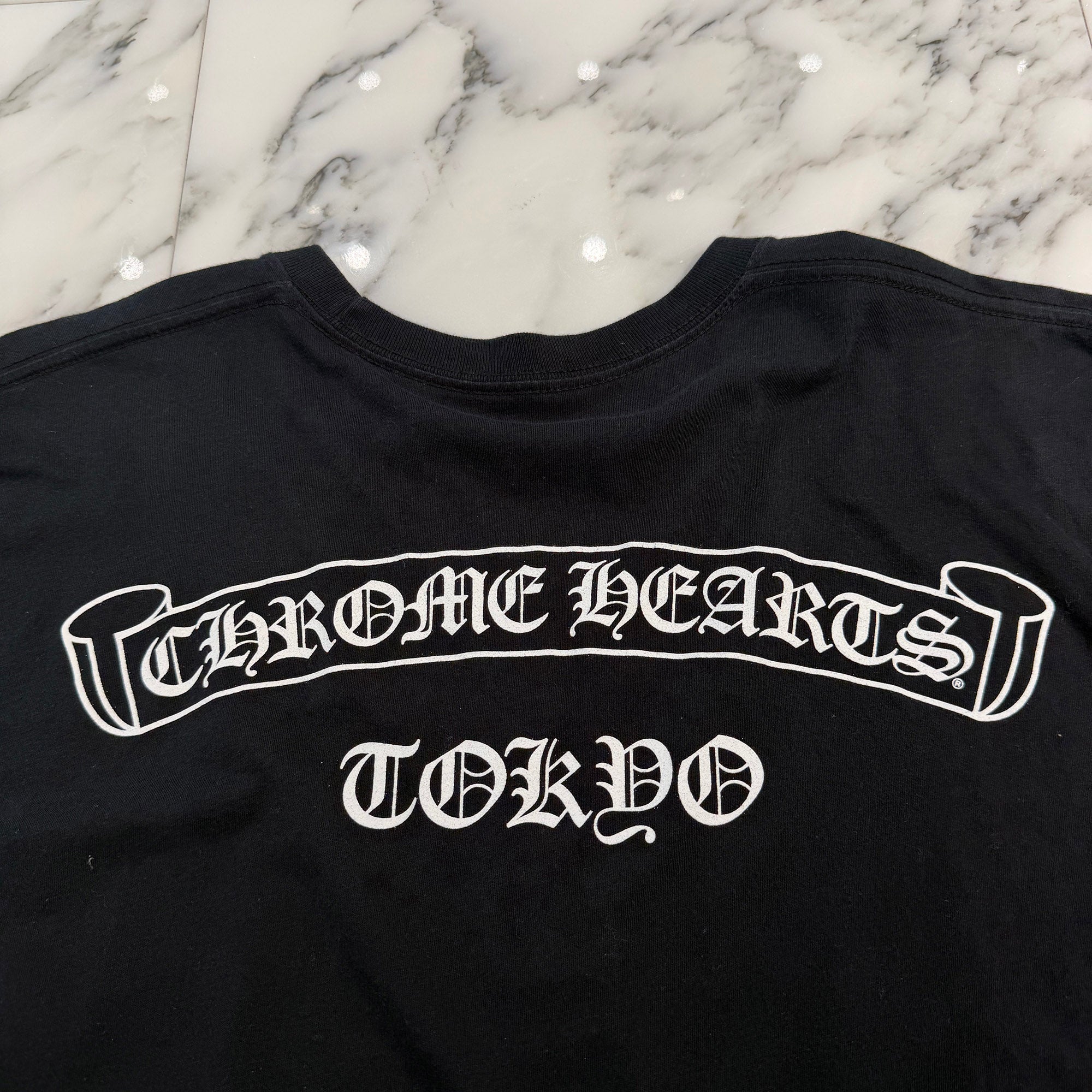 CHROME HEARTS Tokyo Limited Back Scroll Tee Size XL クロムハーツ 東京限定 バックスクロール Tシャツ サイズXL