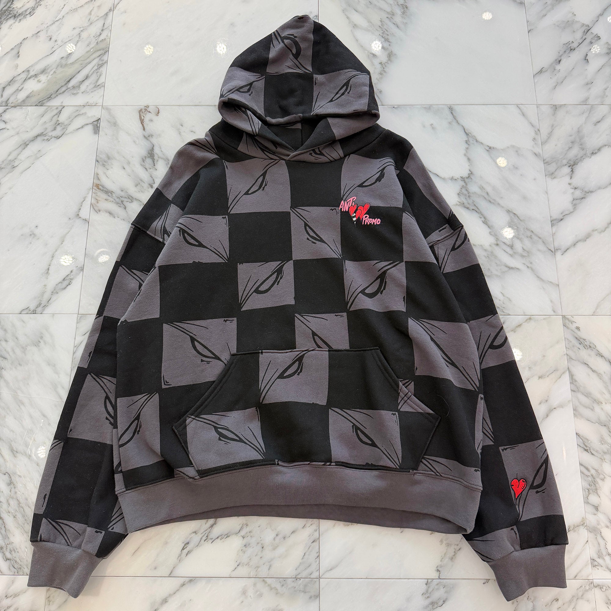 MATTY BOY 2025SS NY Exclusive ANTI PROMO 99 Eyes Pullover Hoodie Size M マッティボーイ ニューヨーク限定 アンティ プロモ 99アイズ プルオーバーフーディ サイズM