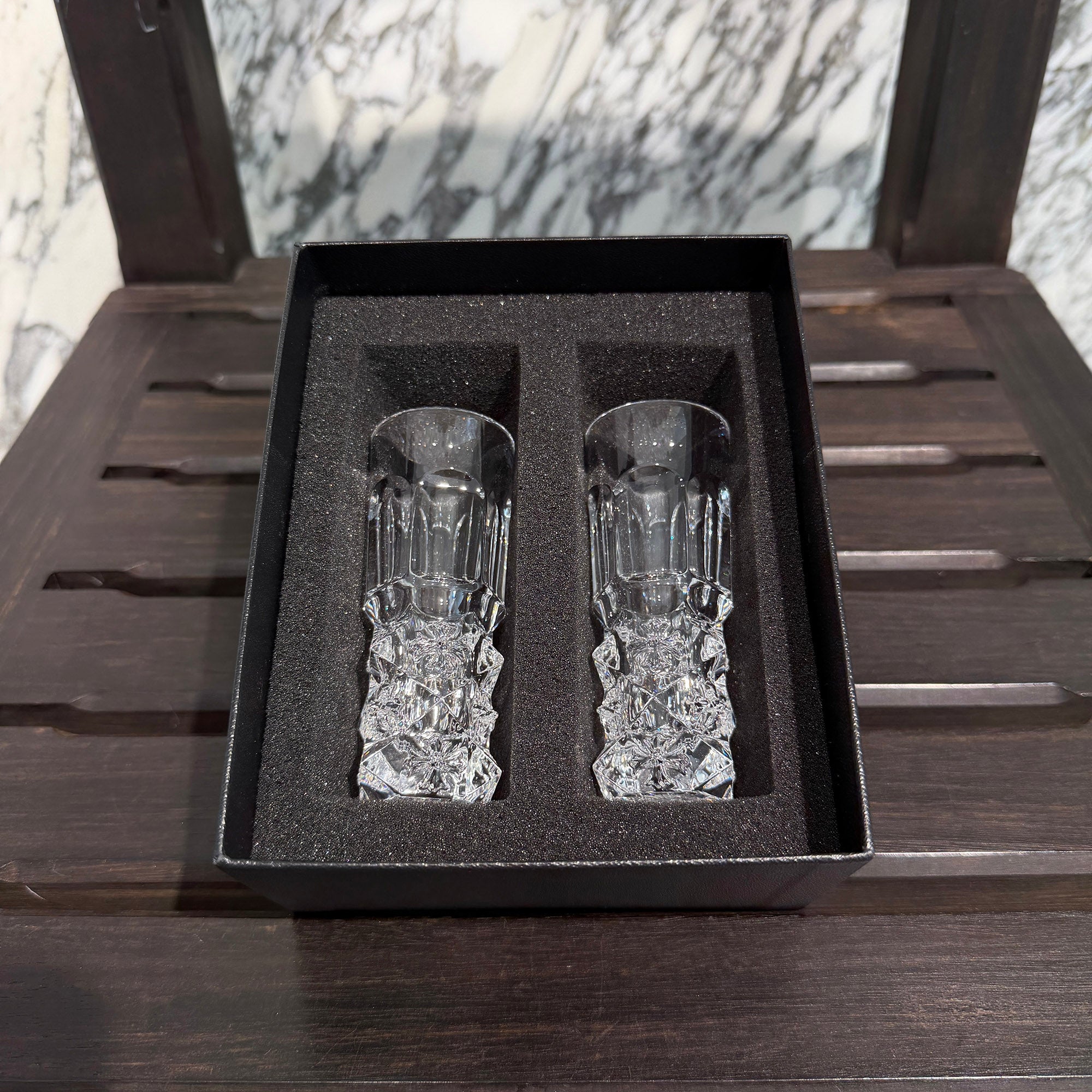 CHROME HEARTS × Baccarat Crystal Luxor Shot Glass クロムハーツ