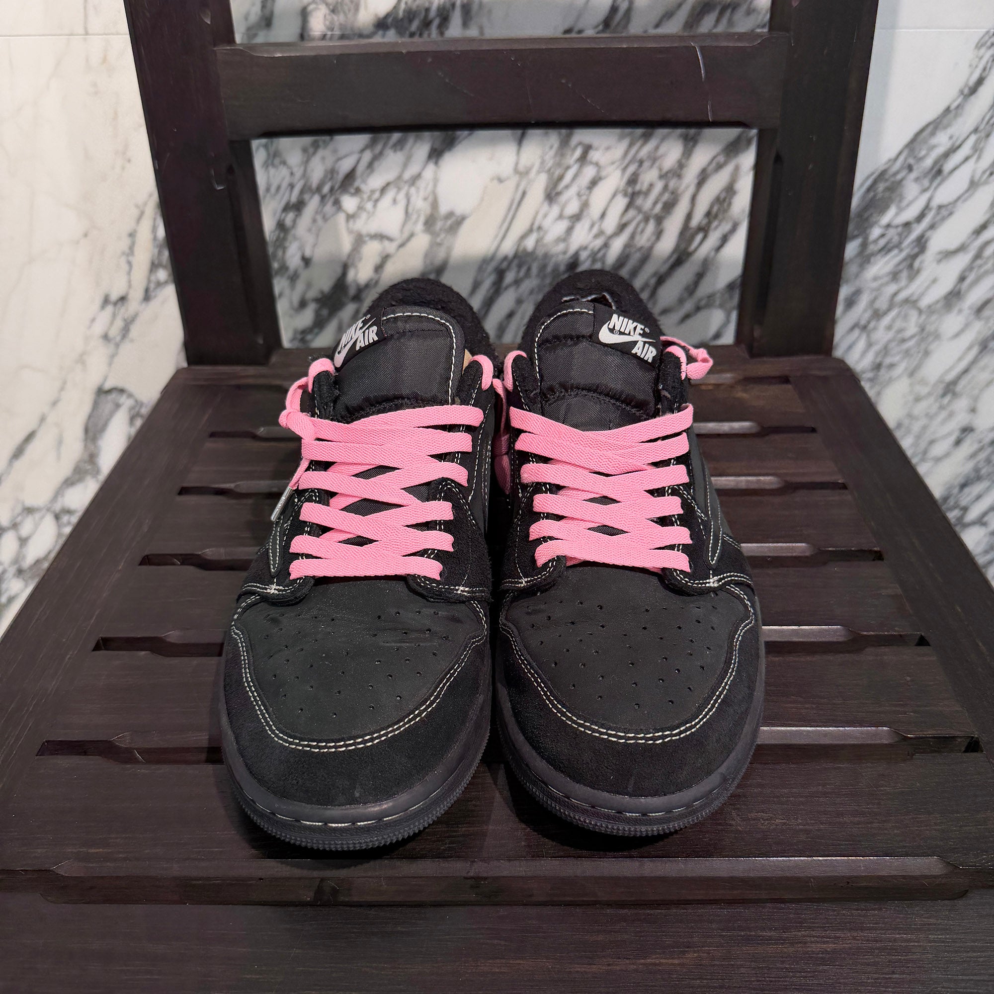 NIKE × Travis Scott Air Jordan 1 Low OG SP "Black Phantom" DM7866-001 Size US10.5 (28.5cm) ナイキ×トラヴィススコット エアジョーダン1 ロー OG SP "ブラック ファントム" サイズUS10.5 (28.5cm)