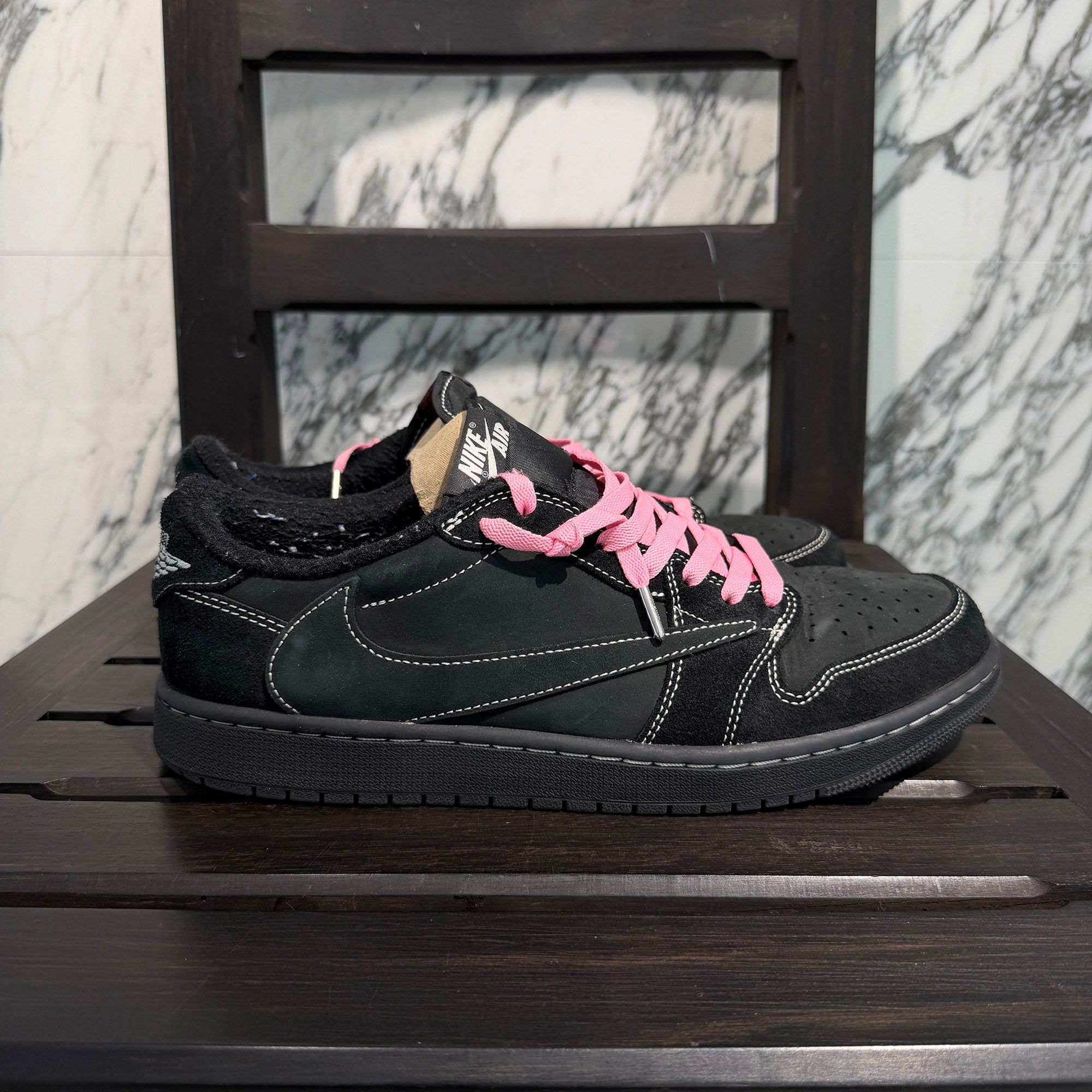 NIKE × Travis Scott Air Jordan 1 Low OG SP "Black Phantom" DM7866-001 Size US10.5 (28.5cm) ナイキ×トラヴィススコット エアジョーダン1 ロー OG SP "ブラック ファントム" サイズUS10.5 (28.5cm)