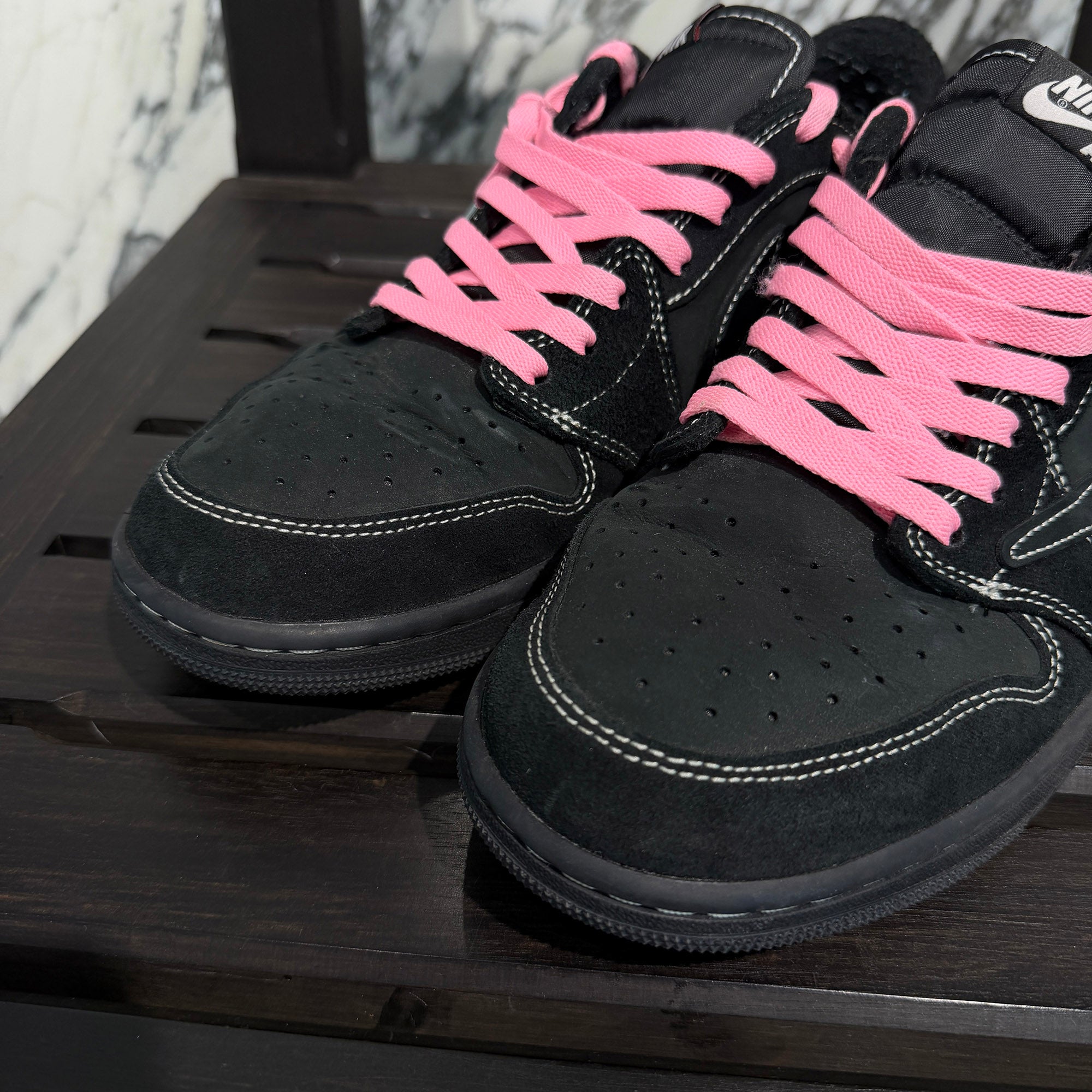 NIKE × Travis Scott Air Jordan 1 Low OG SP "Black Phantom" DM7866-001 Size US10.5 (28.5cm) ナイキ×トラヴィススコット エアジョーダン1 ロー OG SP "ブラック ファントム" サイズUS10.5 (28.5cm)
