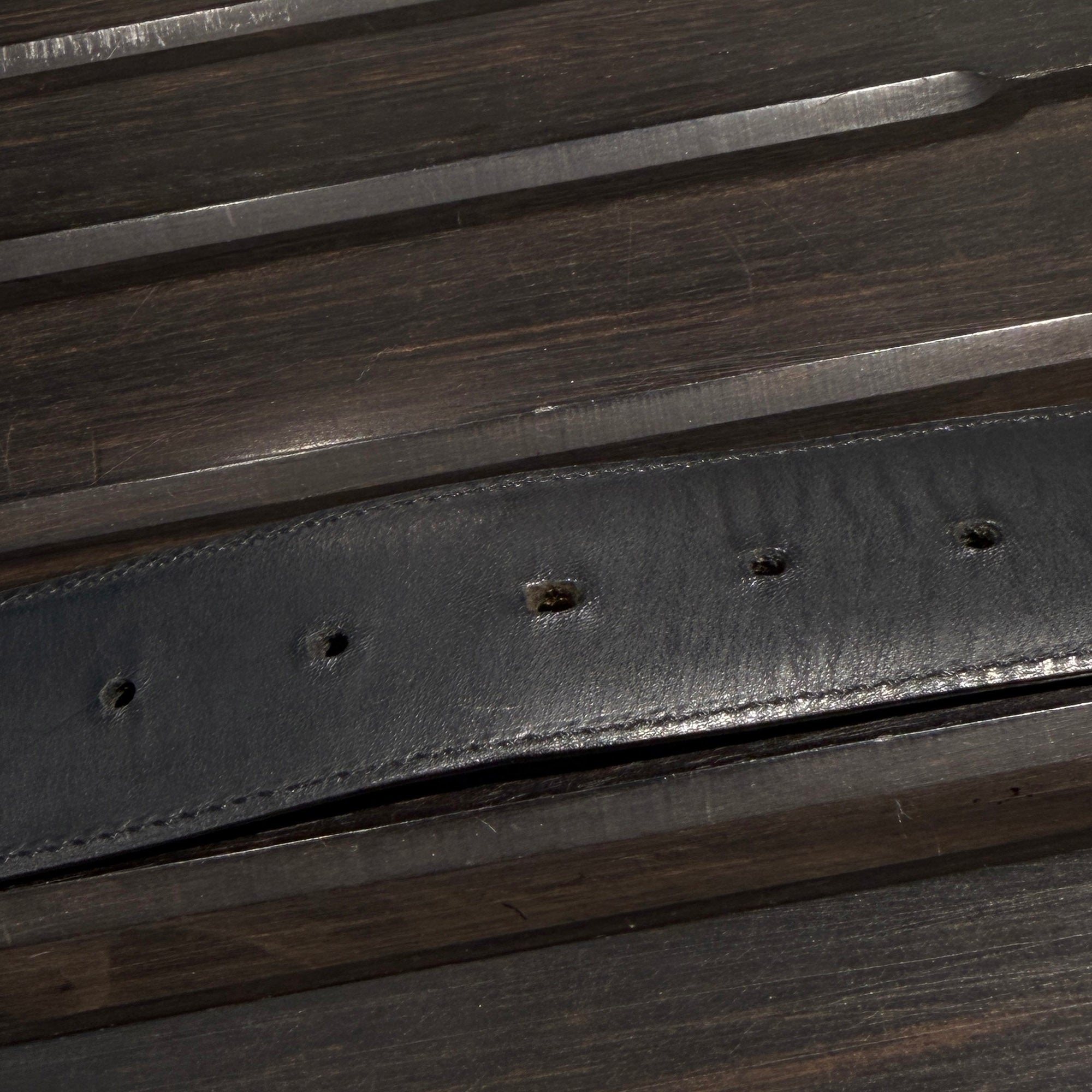 CHROME HEARTS 3PC Roller Leather Belt Size 32 inch クロムハーツ 3PC ローラー レザーベルト サイズ32インチ