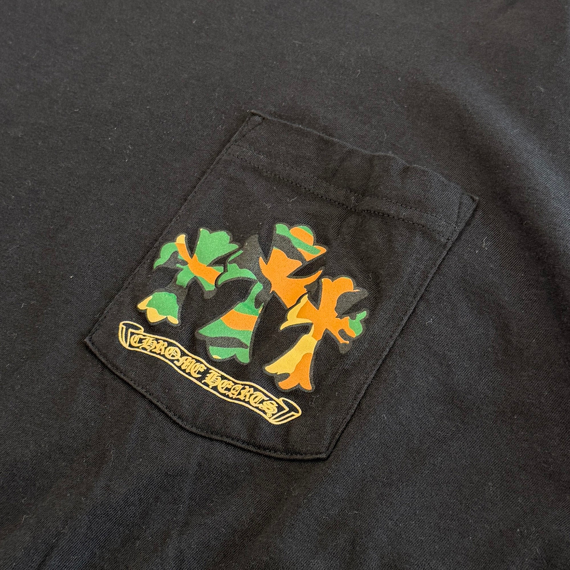CHROME HEARTS Camo Horseshoe Long Sleeve Tee Size XXL クロムハーツ カモ ホースシュー ロングスリーブTシャツ サイズXXL