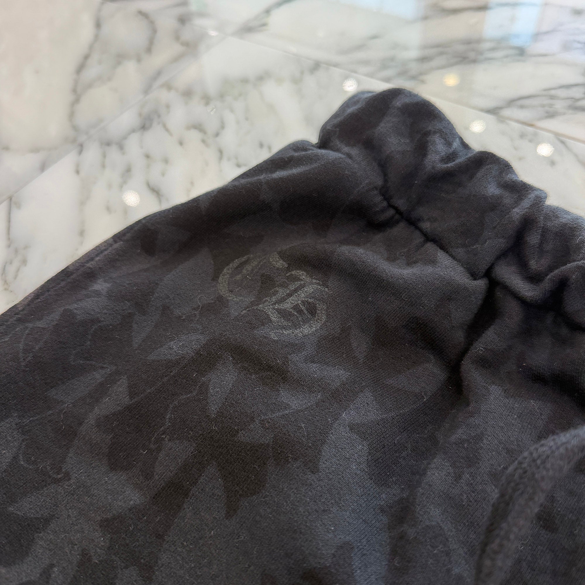 CHROME HEARTS 2024SS Graveyard Cemetery Cross Sweat Pants Size L クロムハーツ グレイブヤード セメタリークロス スウェットショーツ サイズL