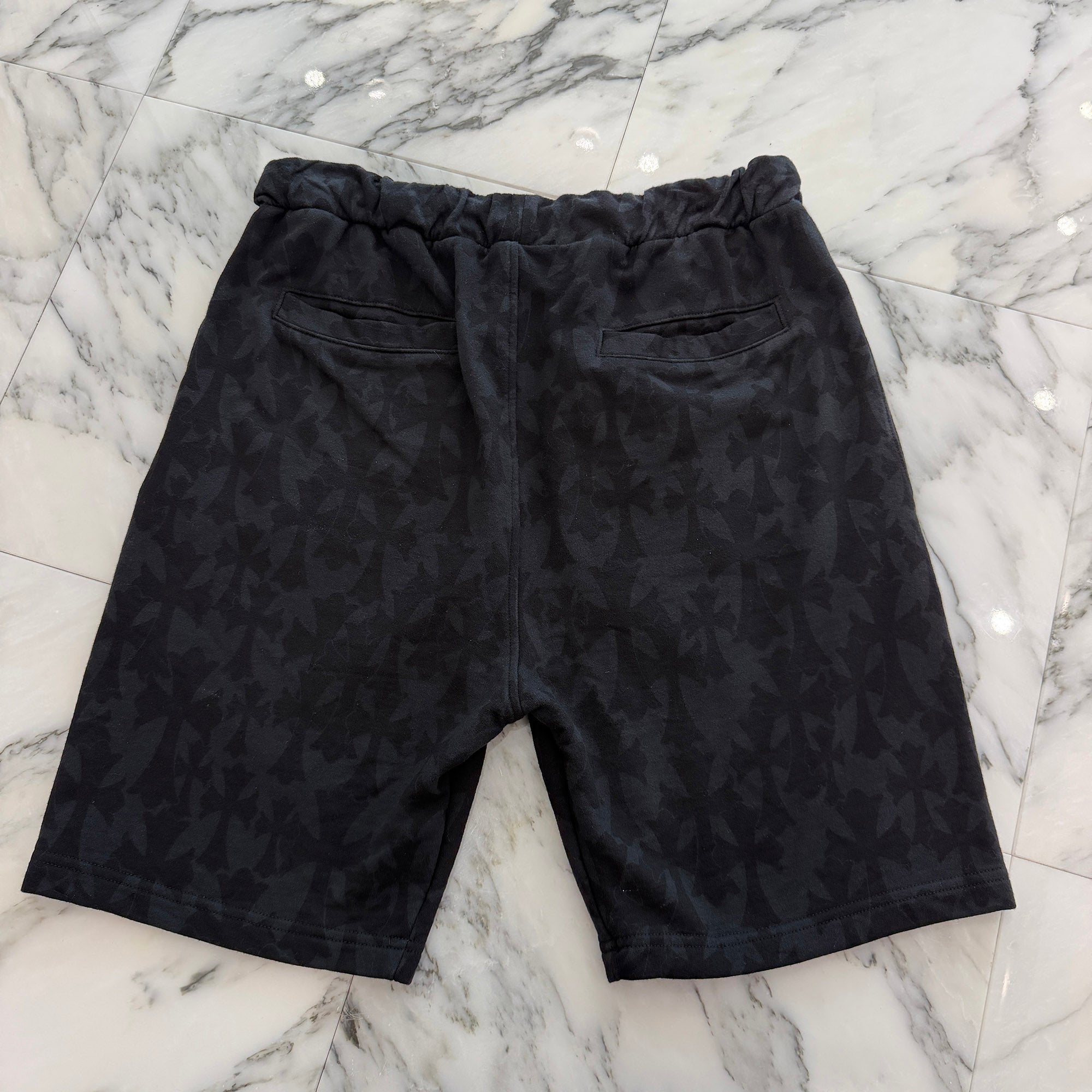 CHROME HEARTS 2024SS Graveyard Cemetery Cross Sweat Pants Size L クロムハーツ グレイブヤード セメタリークロス スウェットショーツ サイズL