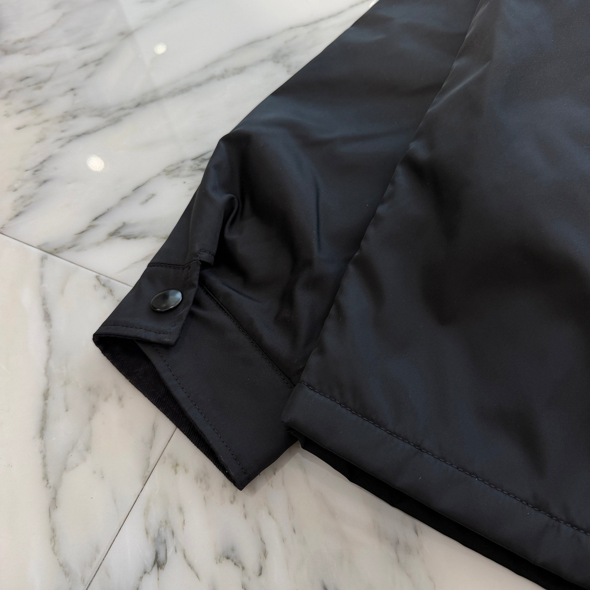 PRADA 2024AW Triangle Logo Plate Re-Nylon Shirt Jacket SC796M S000 1WQ8 Size L プラダ トライアングルロゴプレート リナイロン シャツジャケット サイズL