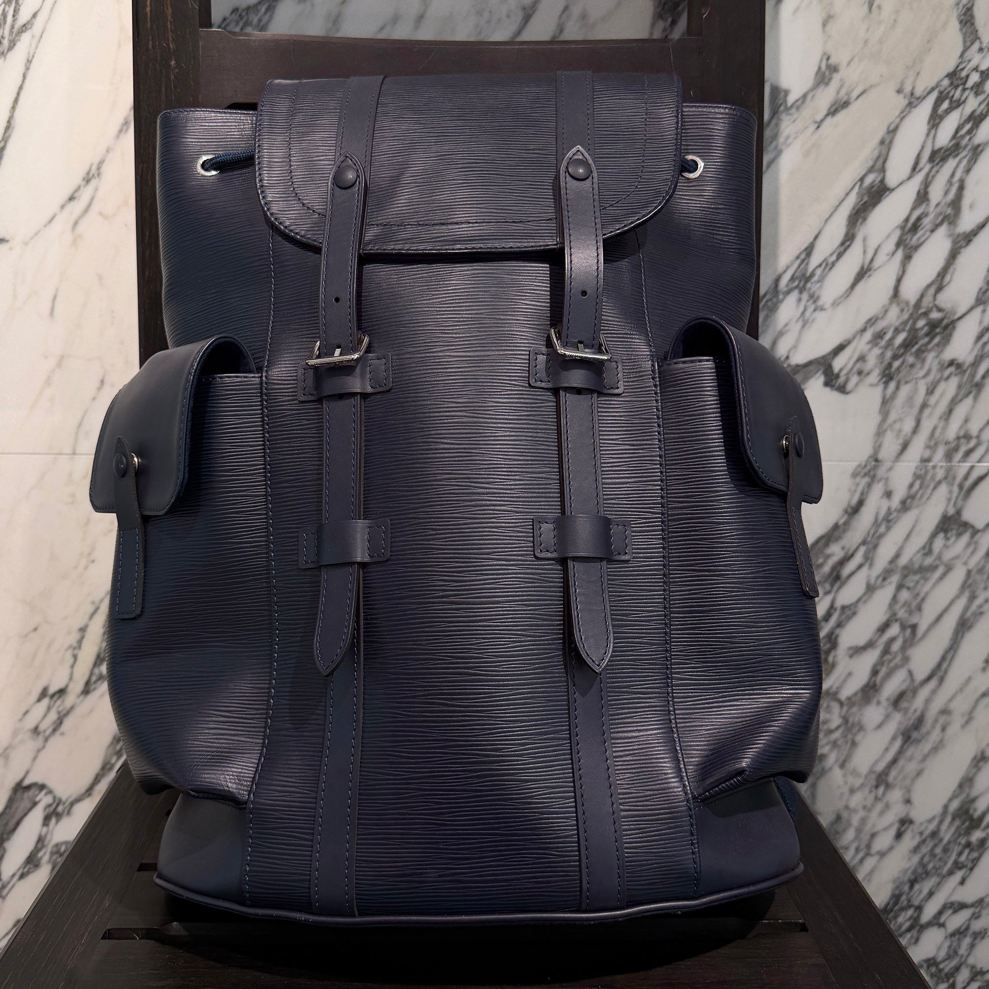 LOUIS VUITTON 2024SS Christopher MM Back Pack M58868 ルイヴィトン クリストファー MM バックパック