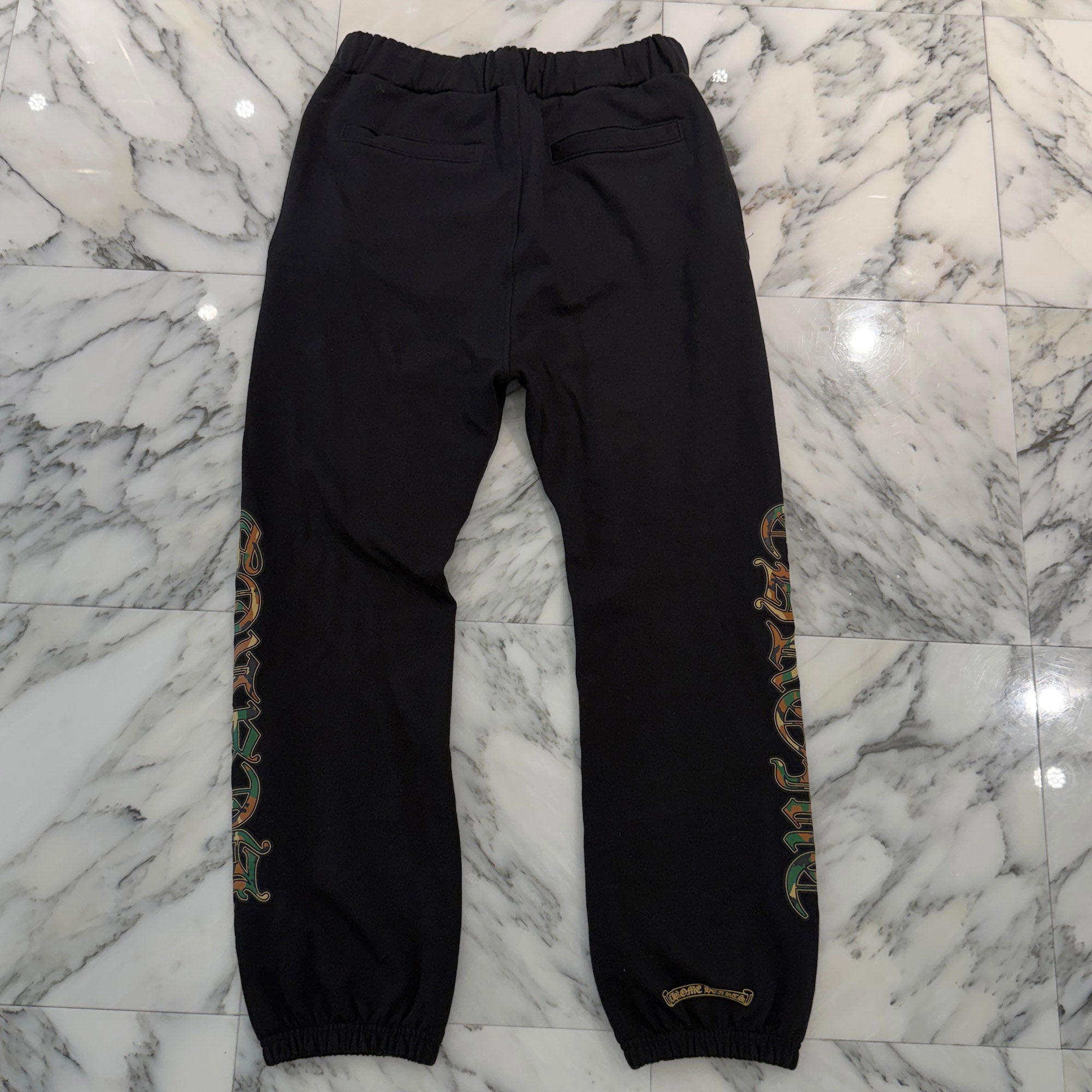 CHROME HEARTS Camo Triple Cross Sweat Long Pants Size L クロムハーツ カモ トリプルクロス スウェットロングパンツ サイズL