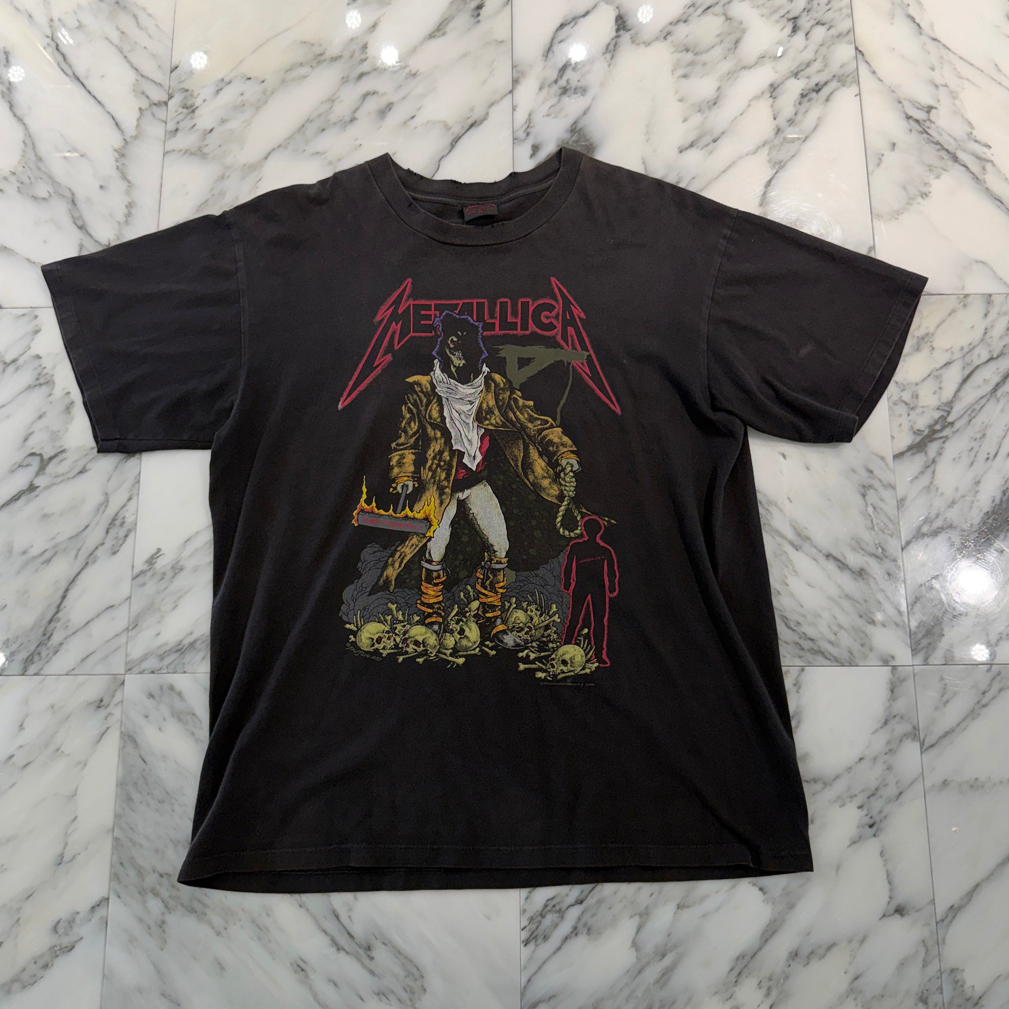 Vintage 90's METALLICA "The Unforgiven" Art Work S/S Tee Size XL ヴィンテージ 90's メタリカ "ザ アンフォーギヴン" アートワーク Tシャツ サイズXL