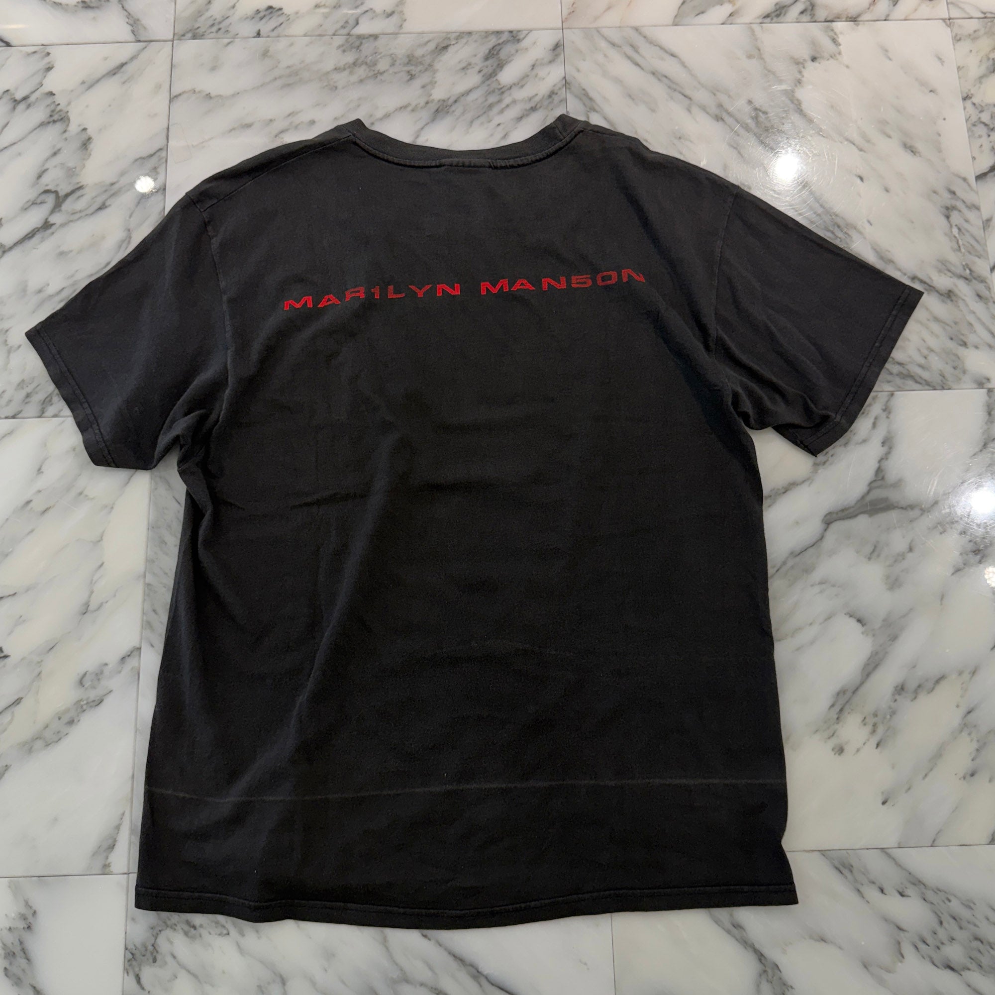Vintage 90's Marilyn Manson "GOD IS IN THE TV" Winterland S/S Tee Size L 90's マリリン・マンソン "ゴッド イズ インザ TV" ウィンターランド社製Tシャツ サイズL