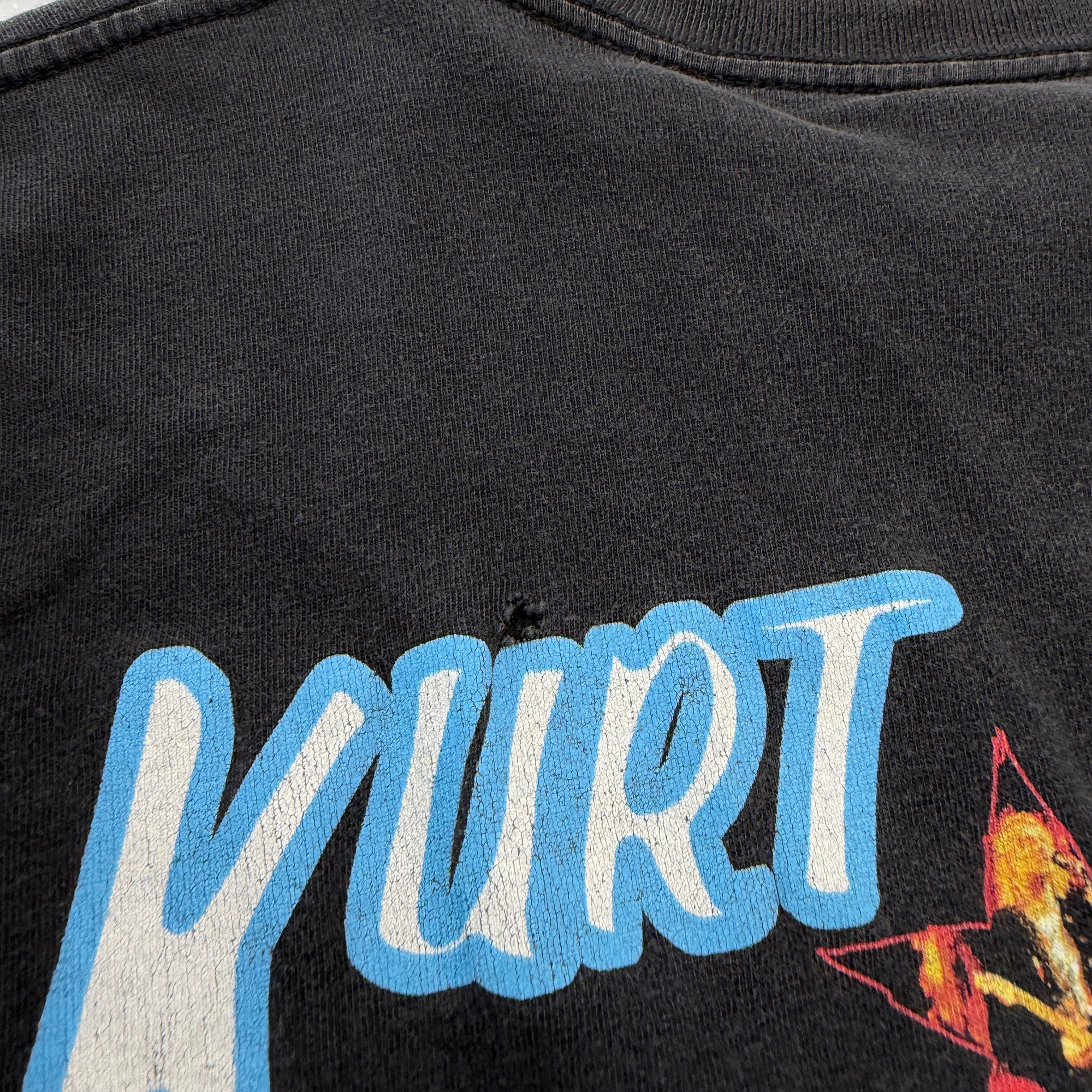Vintage 90's NILVANA KURT COBAIN Memorial "THE END OF MUSIC" Star 1996 giant S/S Tee Size L ヴィンテージ 90's ニルバーナ カートコバーン メモリアル "ザ エンド オブ ミュージック" スター1996 ジャイアント社製Tシャツ サイズL