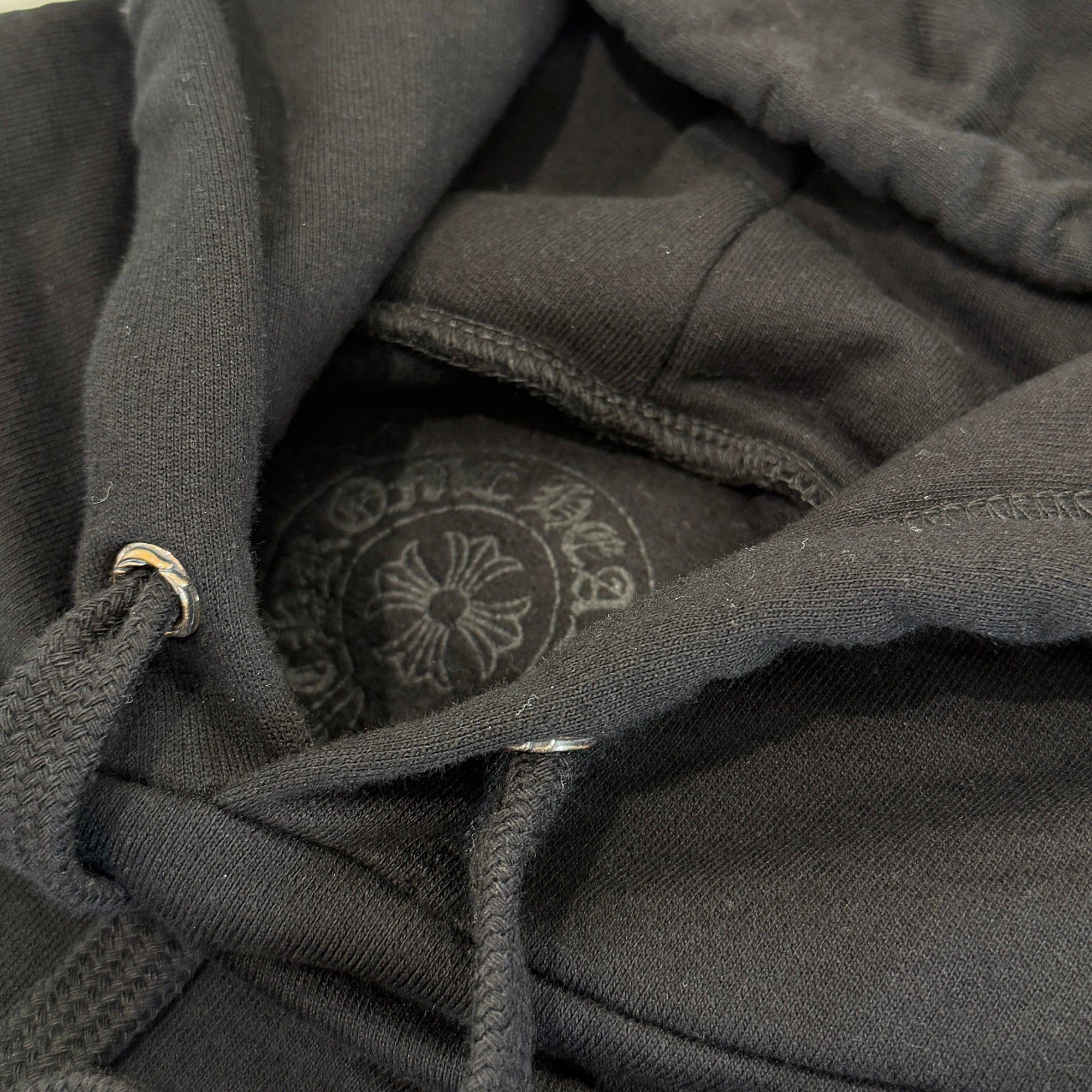CHROME HEARTS 2026SS ONLINE Limited Floral Cross Back Arch Logo USA Pullover Hoodie Size L クロムハーツ オンライン限定 フローラルクロス バックアーチ ロゴ USA プルオーバー フーディー サイズL