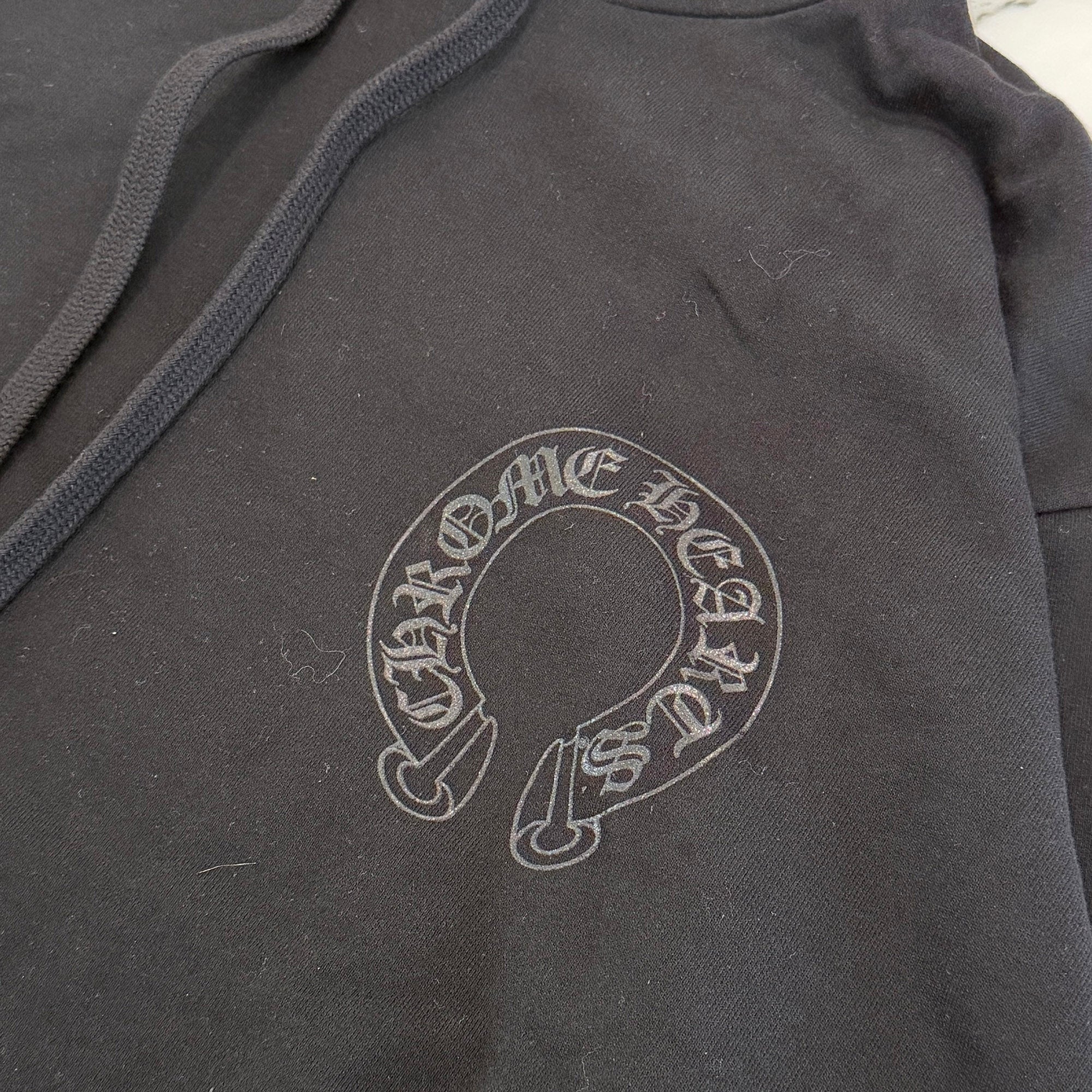CHROME HEARTS 2026SS ONLINE Limited Floral Cross Back Arch Logo USA Pullover Hoodie Size L クロムハーツ オンライン限定 フローラルクロス バックアーチ ロゴ USA プルオーバー フーディー サイズL