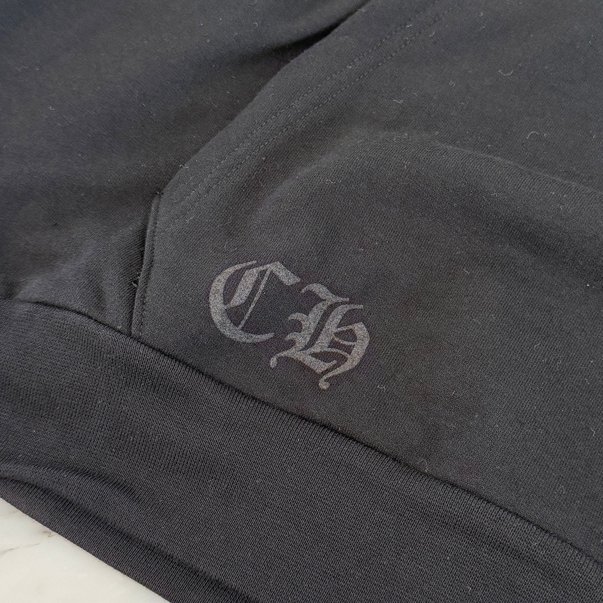CHROME HEARTS 2026SS ONLINE Limited Floral Cross Back Arch Logo USA Pullover Hoodie Size L クロムハーツ オンライン限定 フローラルクロス バックアーチ ロゴ USA プルオーバー フーディー サイズL