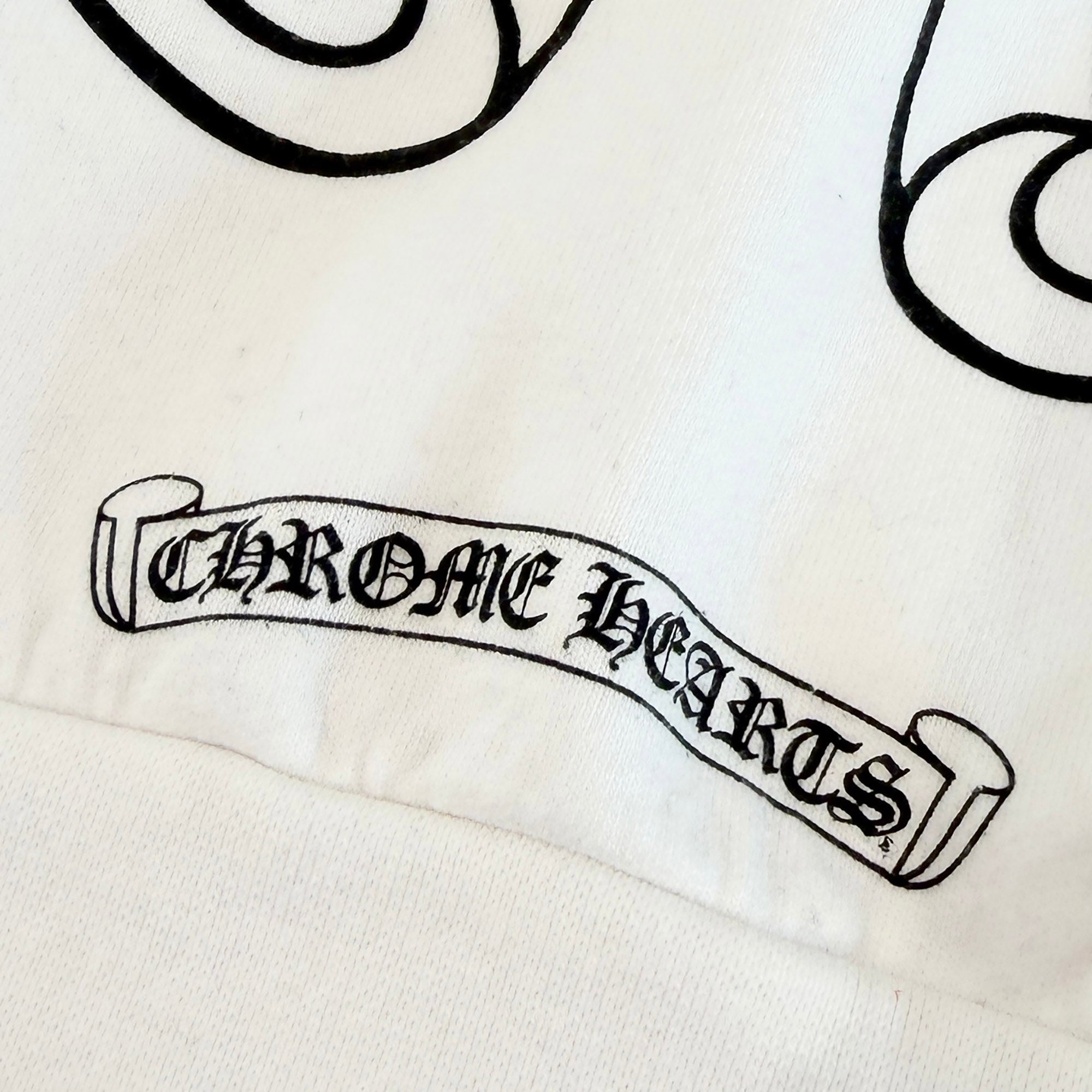 CHROME HEARTS × MATTY BOY Chomper Horseshoe Pullover Hoodie Size L クロムハーツ × マッティボーイ チョンパー ホースシュー プルオーバーフーディ サイズL