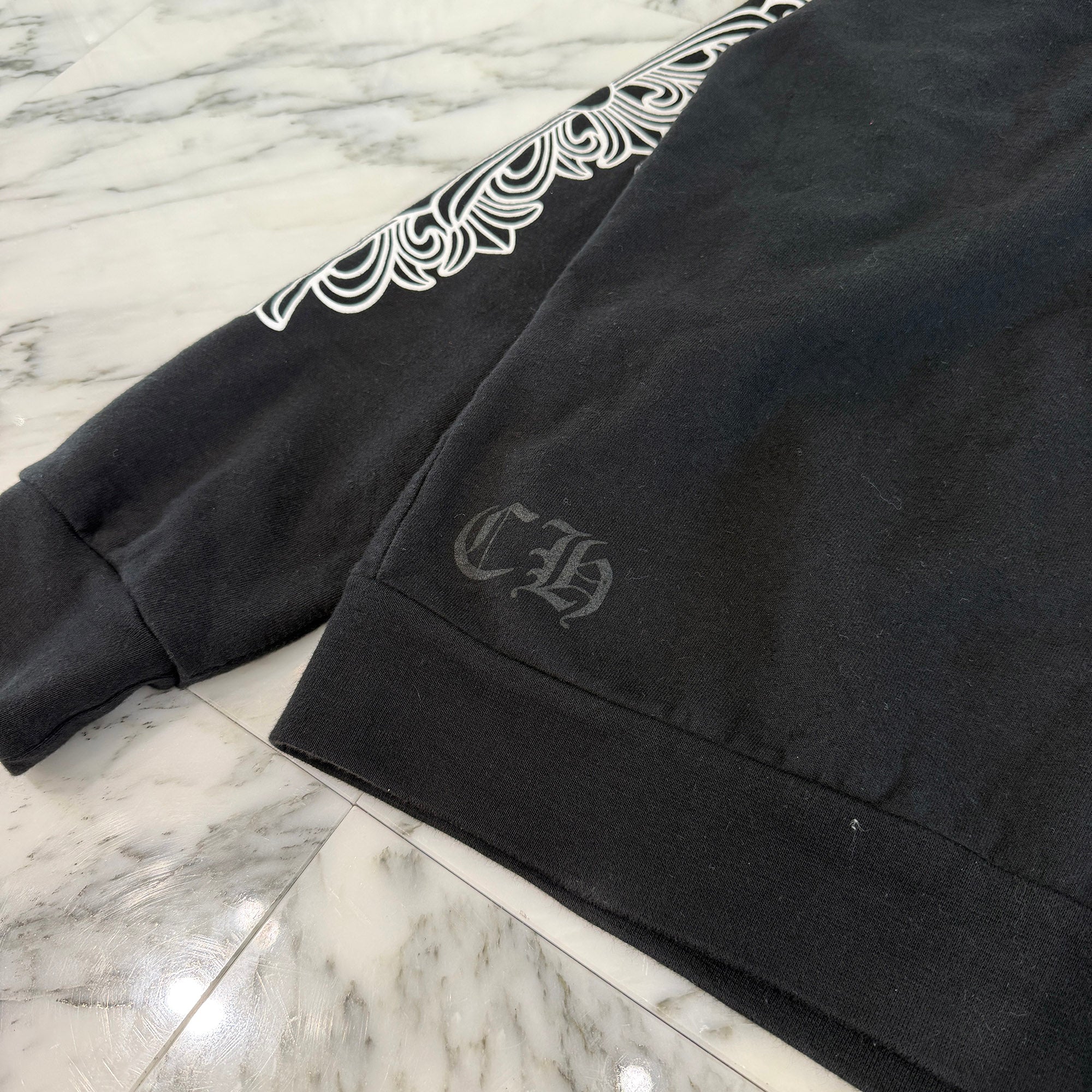CHROME HEARTS Dagger Eye Chart Sweat Shirt Size L クロムハーツ ダガー アイチャート スウェットシャツ サイズL