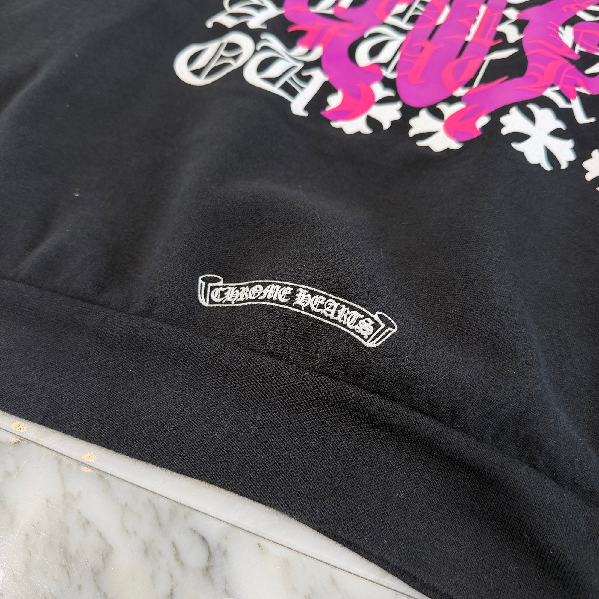 CHROME HEARTS Dagger Eye Chart Sweat Shirt Size L クロムハーツ