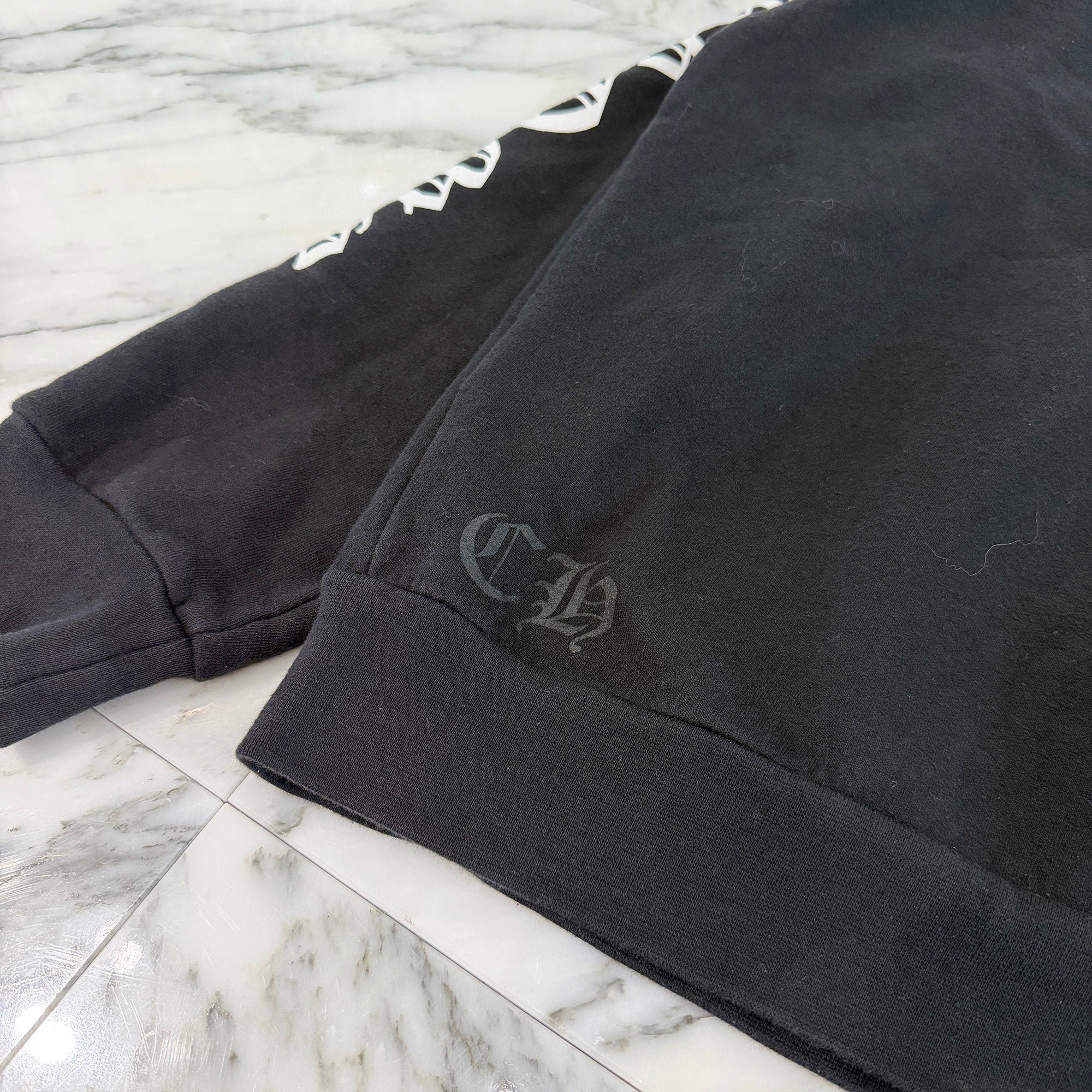 CHROME HEARTS Neck Logo Crewneck Sweatshirt Size L クロムハーツ ネックロゴクルーネックスウェットシャツ サイズL