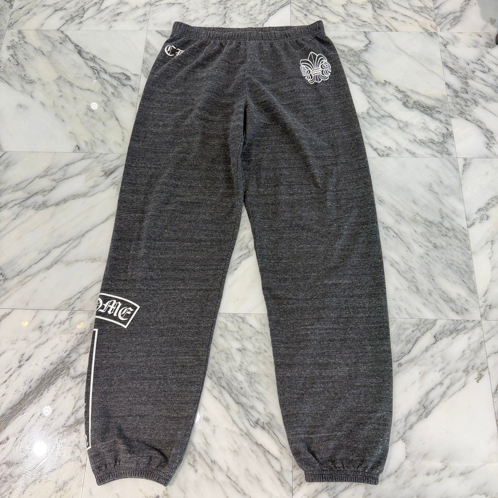 CHROME HEARTS BS Flare T Bar Logo Sweat Long Pants Size XL クロムハーツ BSフレア Tバーロゴ スウェットロングパンツ サイズXL