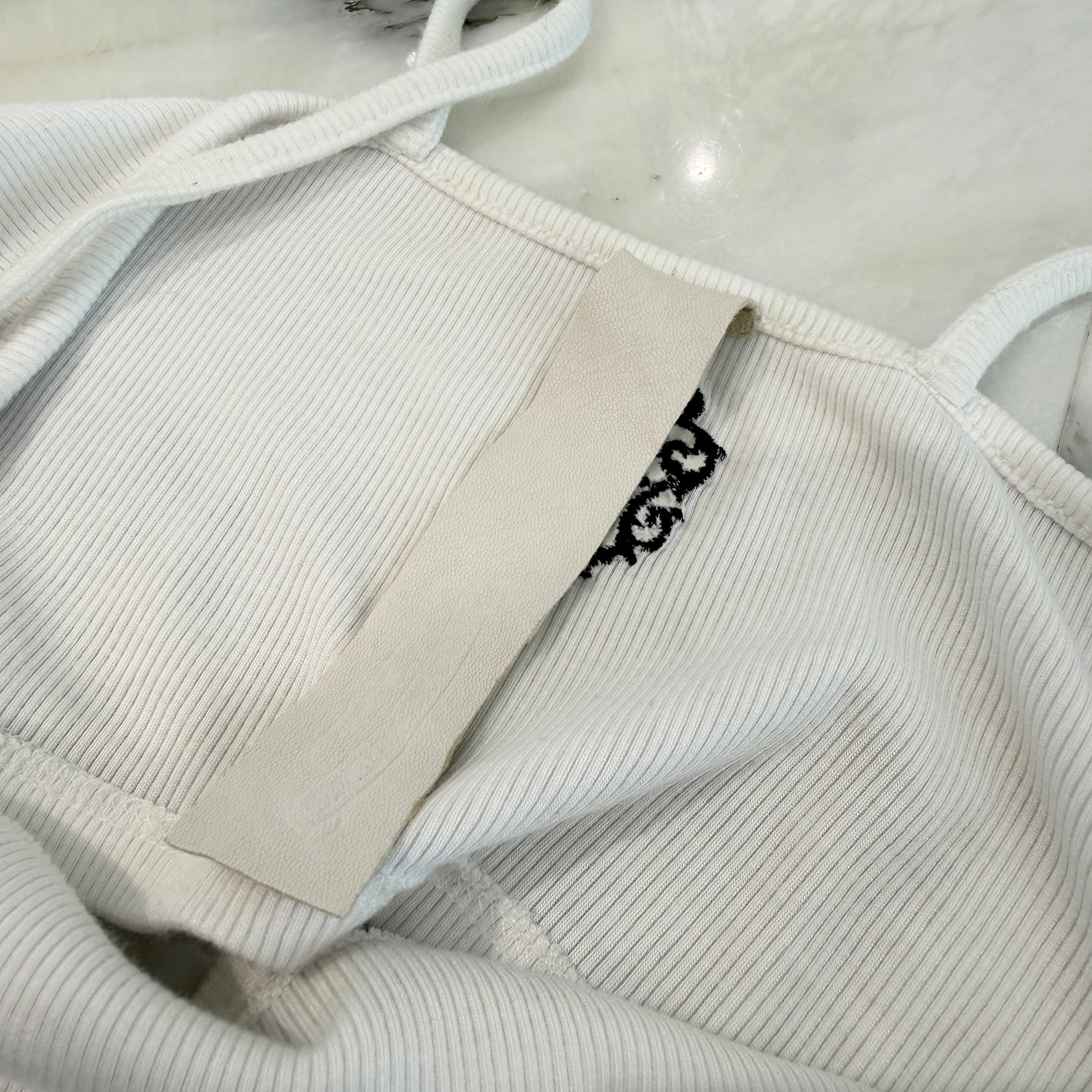 CHROME HEARTS Y NOT Vine Dagger Embroidery Camisole Size M クロムハーツ ワイノット ヴァインダガー刺繍 キャミソール サイズM