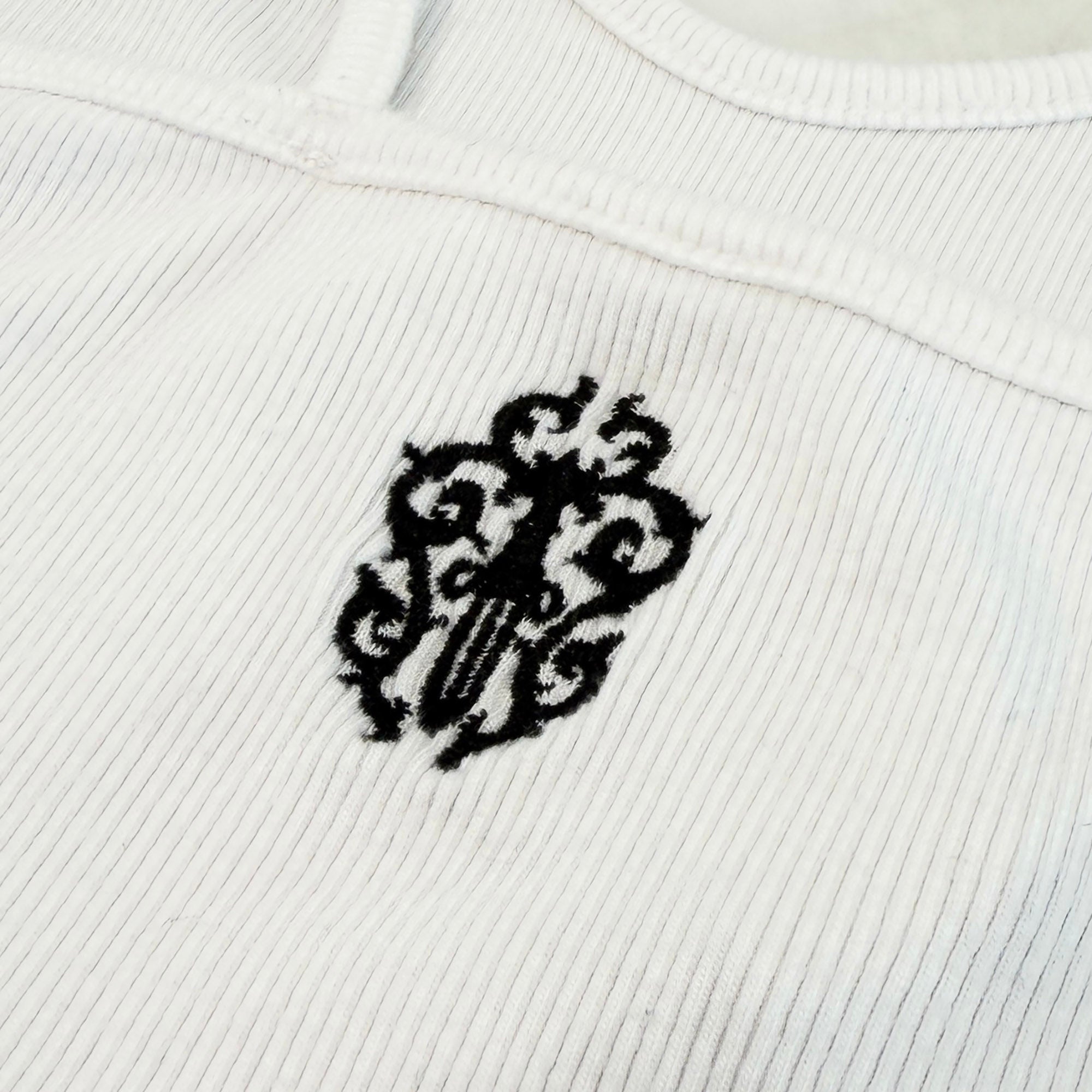 CHROME HEARTS Y NOT Vine Dagger Embroidery Camisole Size M クロムハーツ ワイノット ヴァインダガー刺繍 キャミソール サイズM