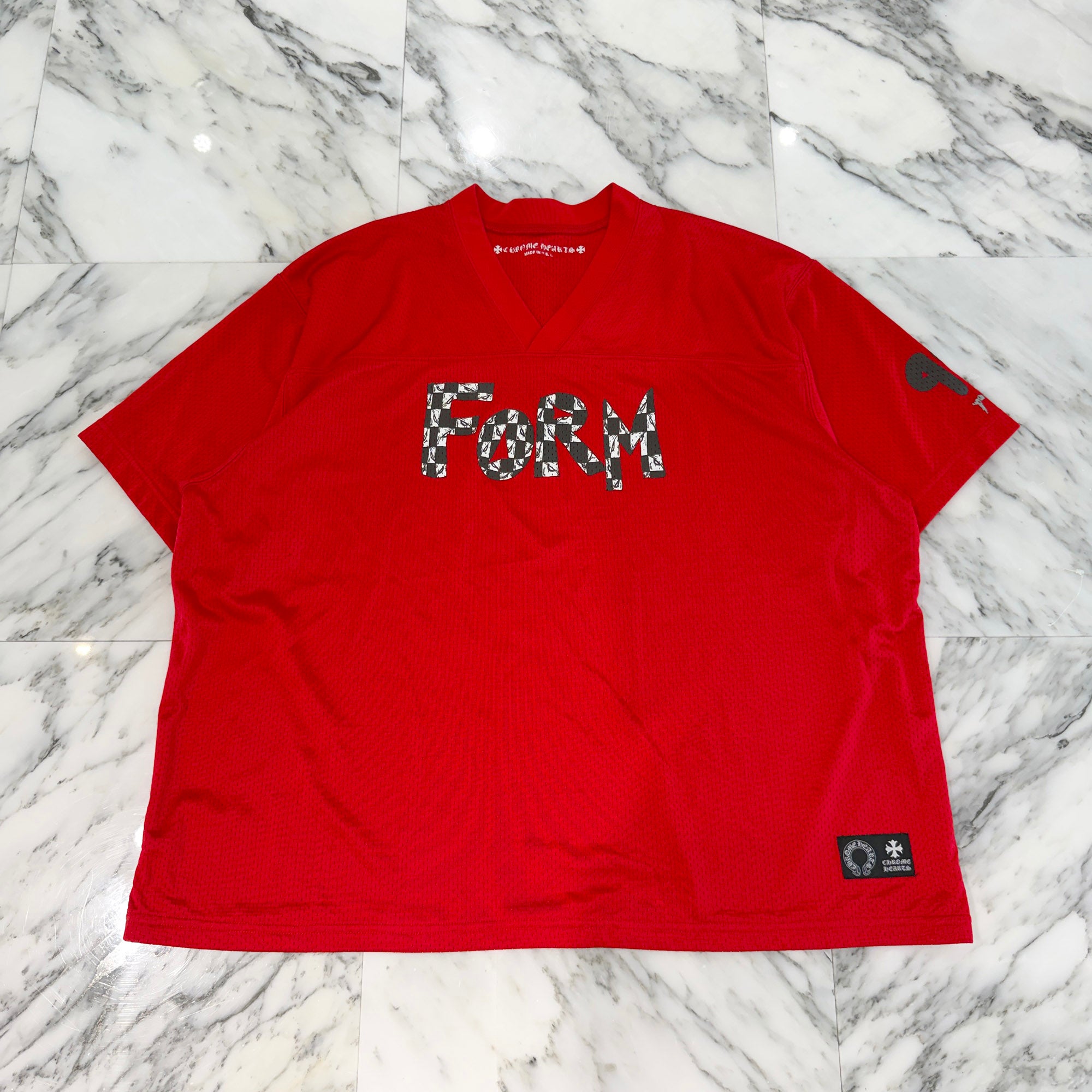 CHROME HEARTS Matty "TEAM" Mesh Warm Up Jersey Size XXL クロムハーツ マッティ "チーム" メッシュウォームアップジャージー サイズXXL