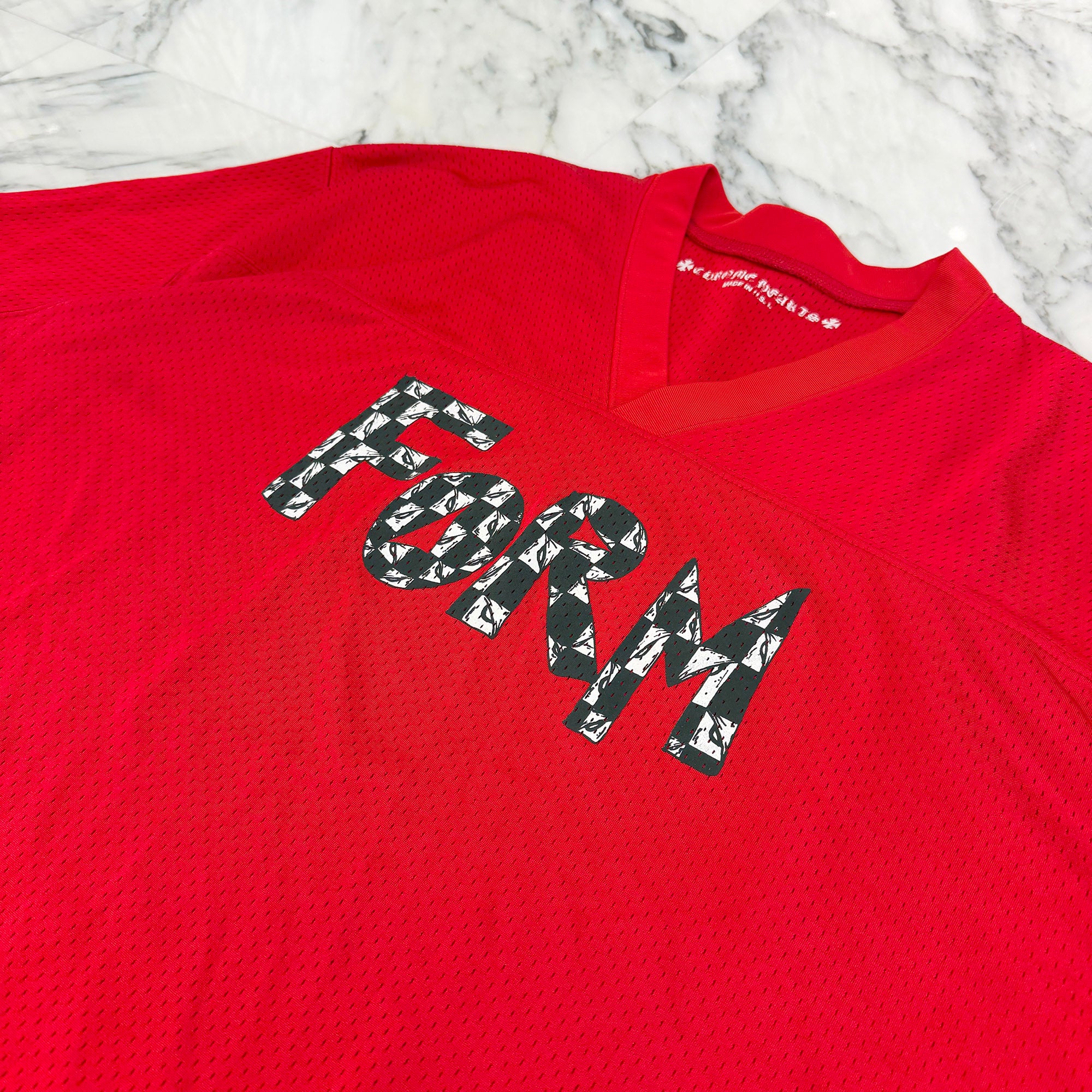 CHROME HEARTS Matty "TEAM" Mesh Warm Up Jersey Size XXL クロムハーツ マッティ "チーム" メッシュウォームアップジャージー サイズXXL