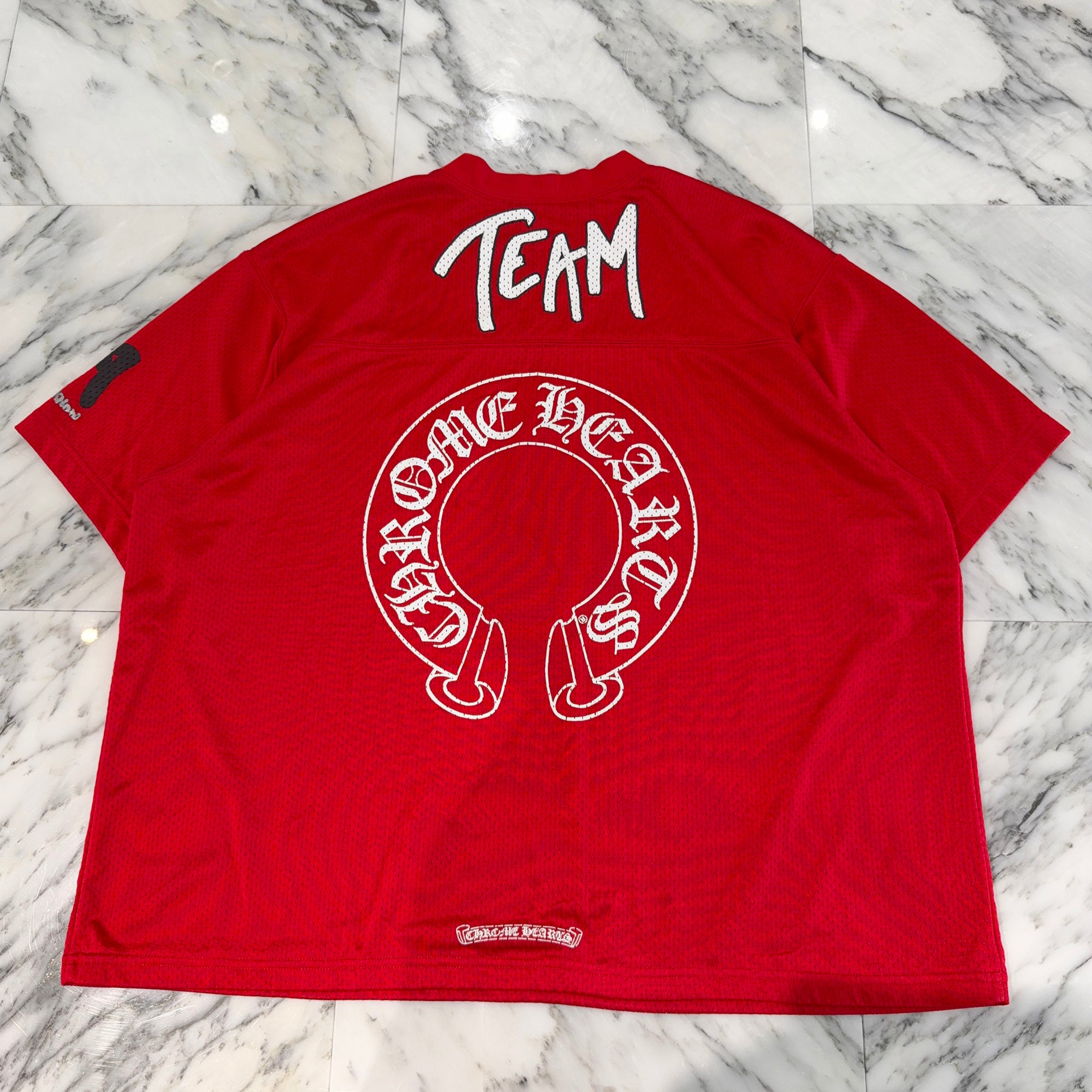 CHROME HEARTS Matty "TEAM" Mesh Warm Up Jersey Size XXL クロムハーツ マッティ "チーム" メッシュウォームアップジャージー サイズXXL