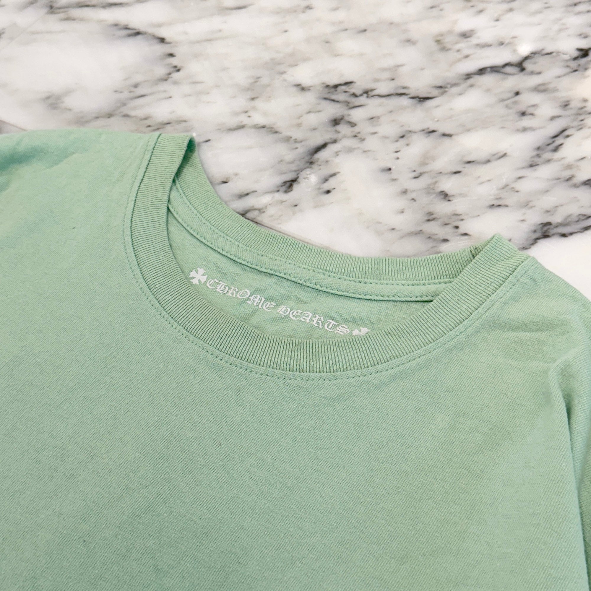 CHROME HEARTS × MATTY BOY 2019SS PPO SEAFORM GRN Long Sleeve Tee Size XL クロムハーツ × マッティボーイ PPO シーフォーム グリーン ロングスリーブTシャツ サイズXL