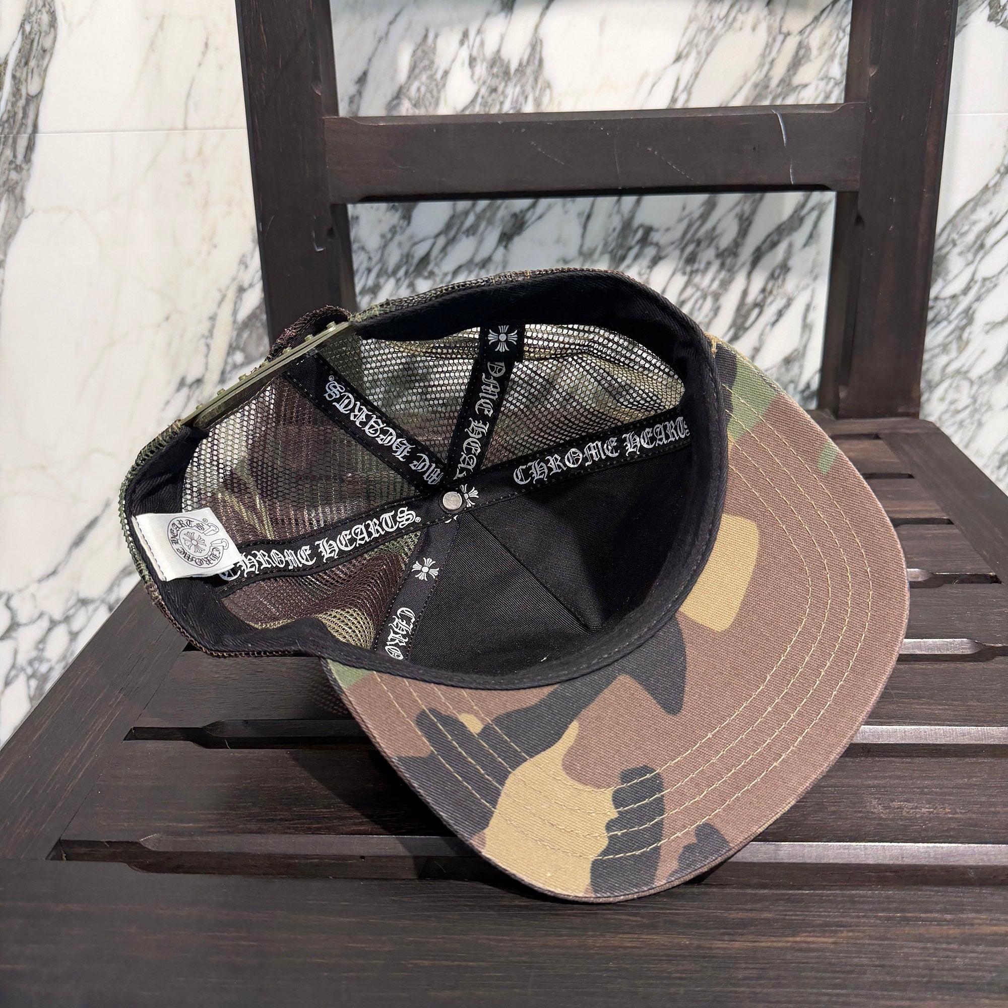 CHROME HEARTS Hollywood Limited Camo Mesh Trucker Cap クロムハーツ ハリウッド限定 カモメッシュ トラッカーキャップ