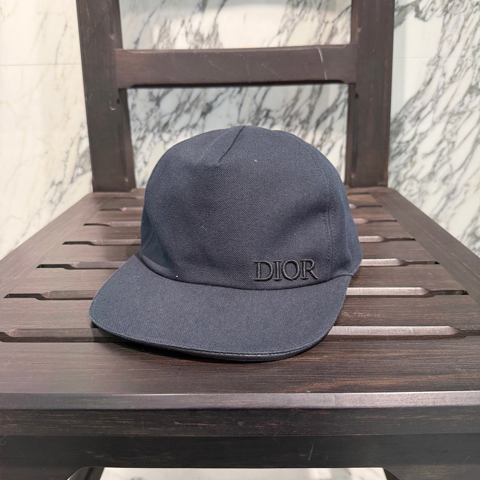 DIOR Logo Embroidery Cotton Baseball Cap 933C902D4511 Size L ディオール ロゴ刺繍 コットンベースボールキャップ サイズL