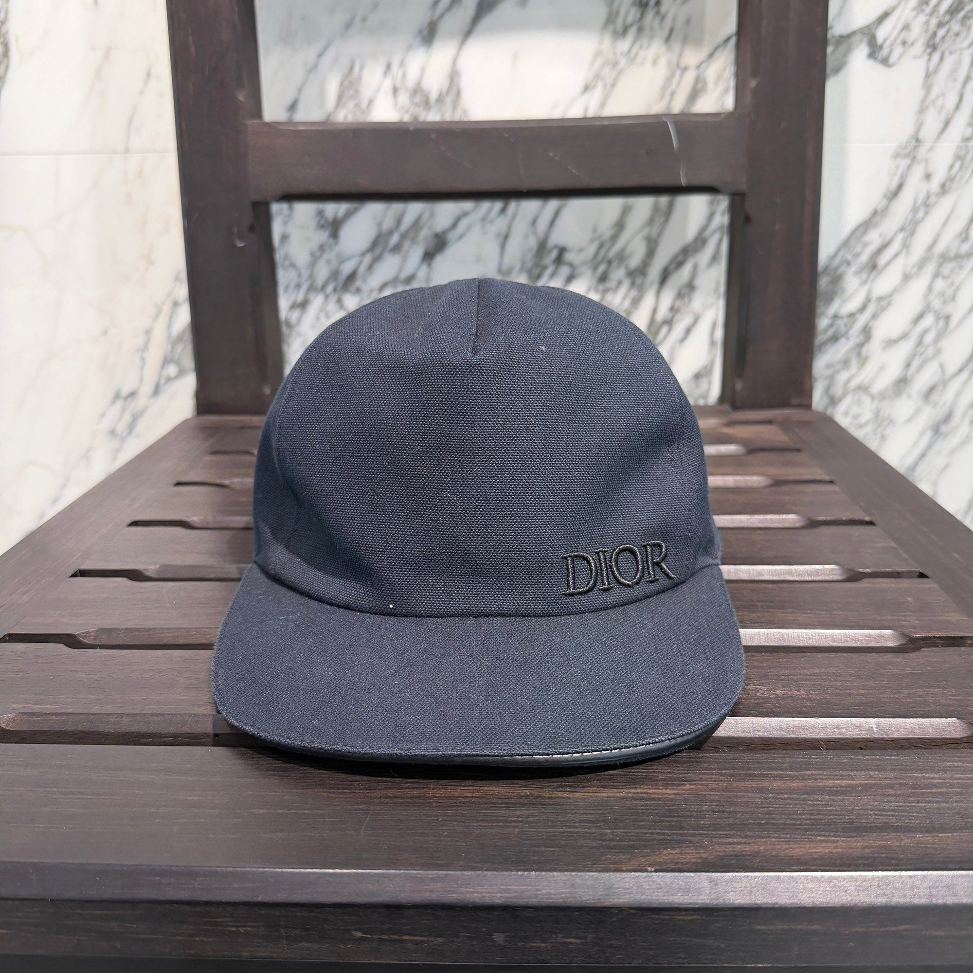 DIOR Logo Embroidery Cotton Baseball Cap 933C902D4511 Size L ディオール ロゴ刺繍 コットンベースボールキャップ サイズL
