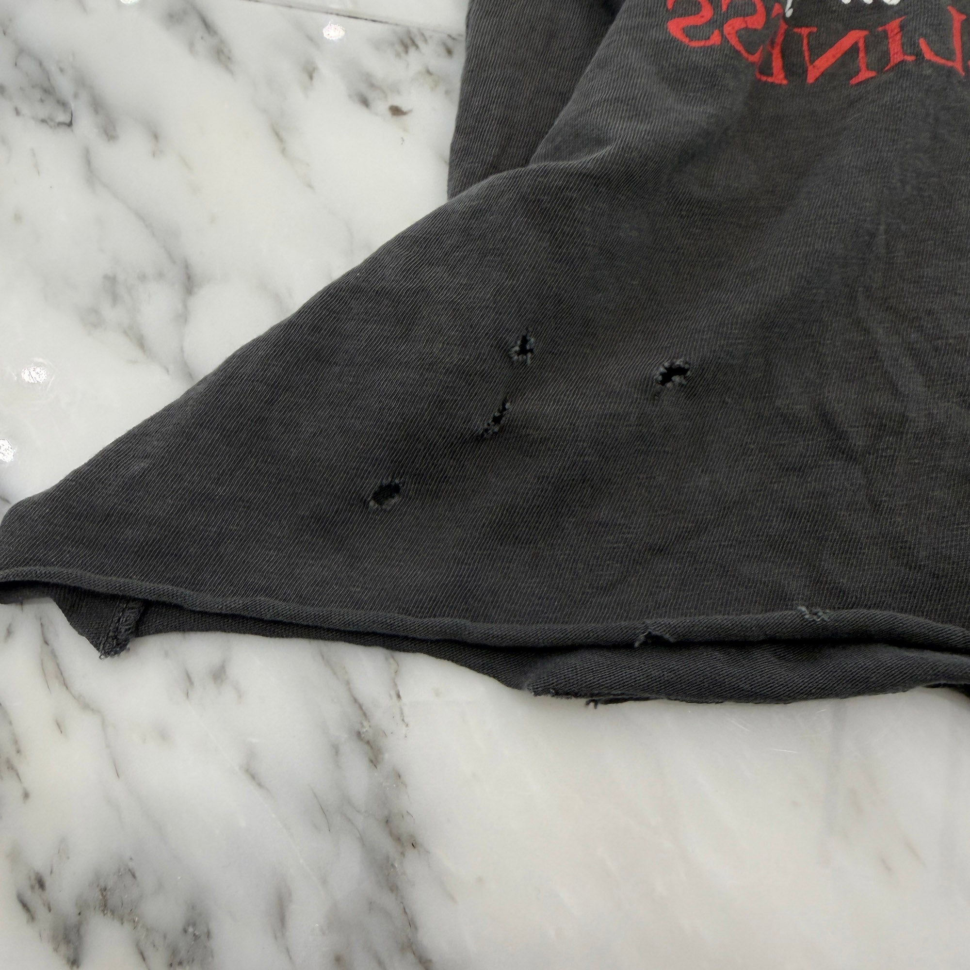 Enfants Riches Déprimés 2025SS "The Well of Loneliness" Inverted Print Damage Tee Size XL アンファン リッシュ "ザ・ウェル・オブ・ローンリネス" 反転プリント ダメージ Tシャツ サイズXL