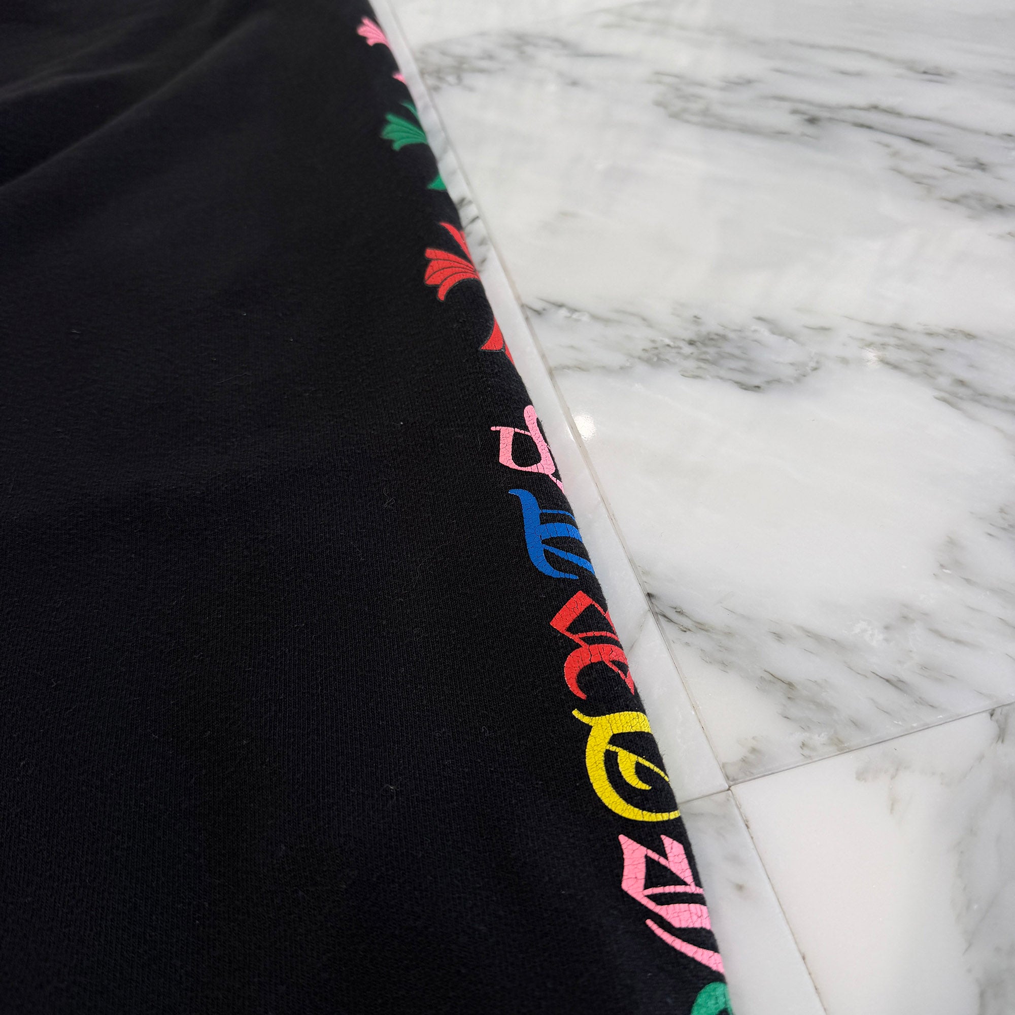 CHROME HEARTS MLTCOL CEM Sweat Long Pants Size M クロムハーツ マルチカラー セメタリークロス スウェットロングパンツ サイズM