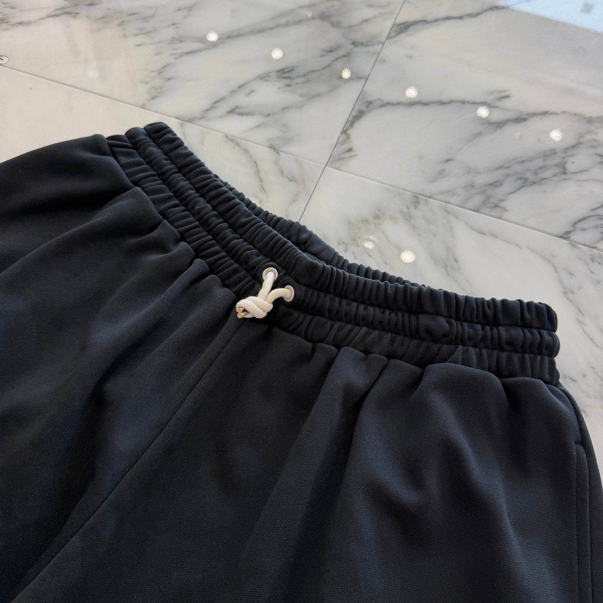 CELINE 2022SS Hem Logo Oversized Sweat Shorts 2Z1441210 Size L セリーヌ 裾ロゴ オーバーサイズ スウェットショーツ サイズL