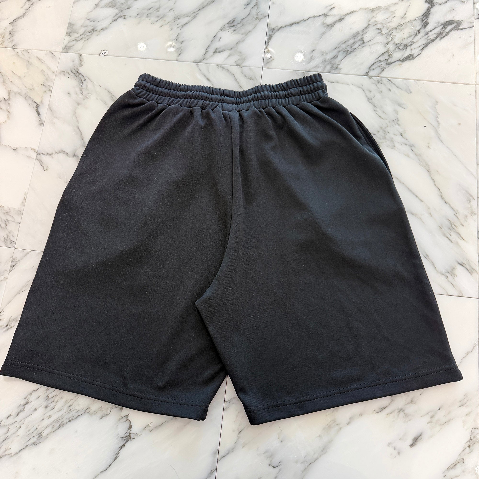CELINE 2022SS Hem Logo Oversized Sweat Shorts 2Z1441210 Size L セリーヌ 裾ロゴ オーバーサイズ スウェットショーツ サイズL