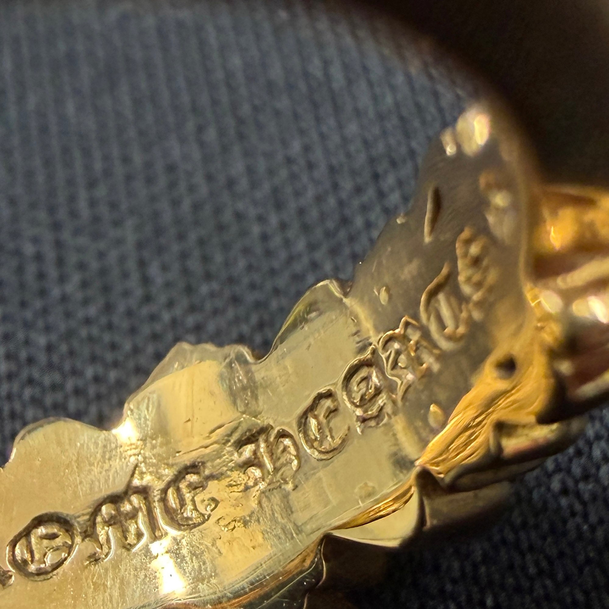 CHROME HEARTS 22K Baby Classic Double Floral Cross Ring Pave Diamond Size 8号 クロムハーツ 22K ベイビー クラシック ダブル フローラル クロス リング パヴェ ダイヤモンド サイズ8号