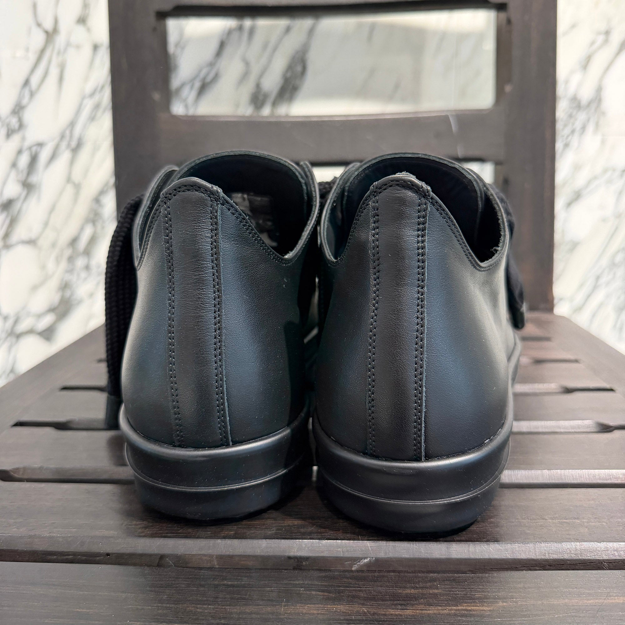 Rick Owens Lido Jumbo Lace Low Top Sneakers RU01D3893 Size 44 (約29cm) リックオウエンス リド ジャンボレース ローカットスニーカー サイズ44 (約29cm)