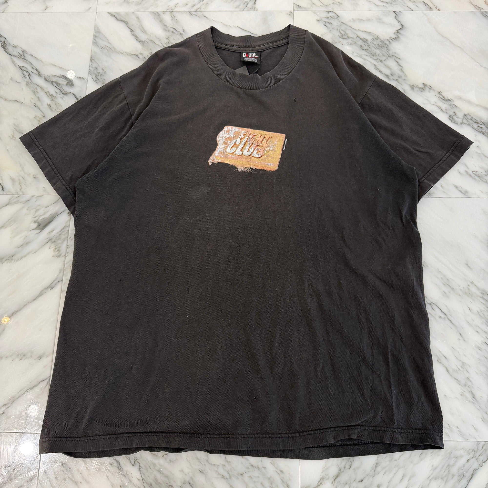 Vintage 00's Fight Club " Rules Of Fight Club" giant S/S Tee Size XL ヴィンテージ 00's ファイト クラブ "ルールズ オブ ファイト クラブ" ジャイアント社製Tシャツ サイズXL